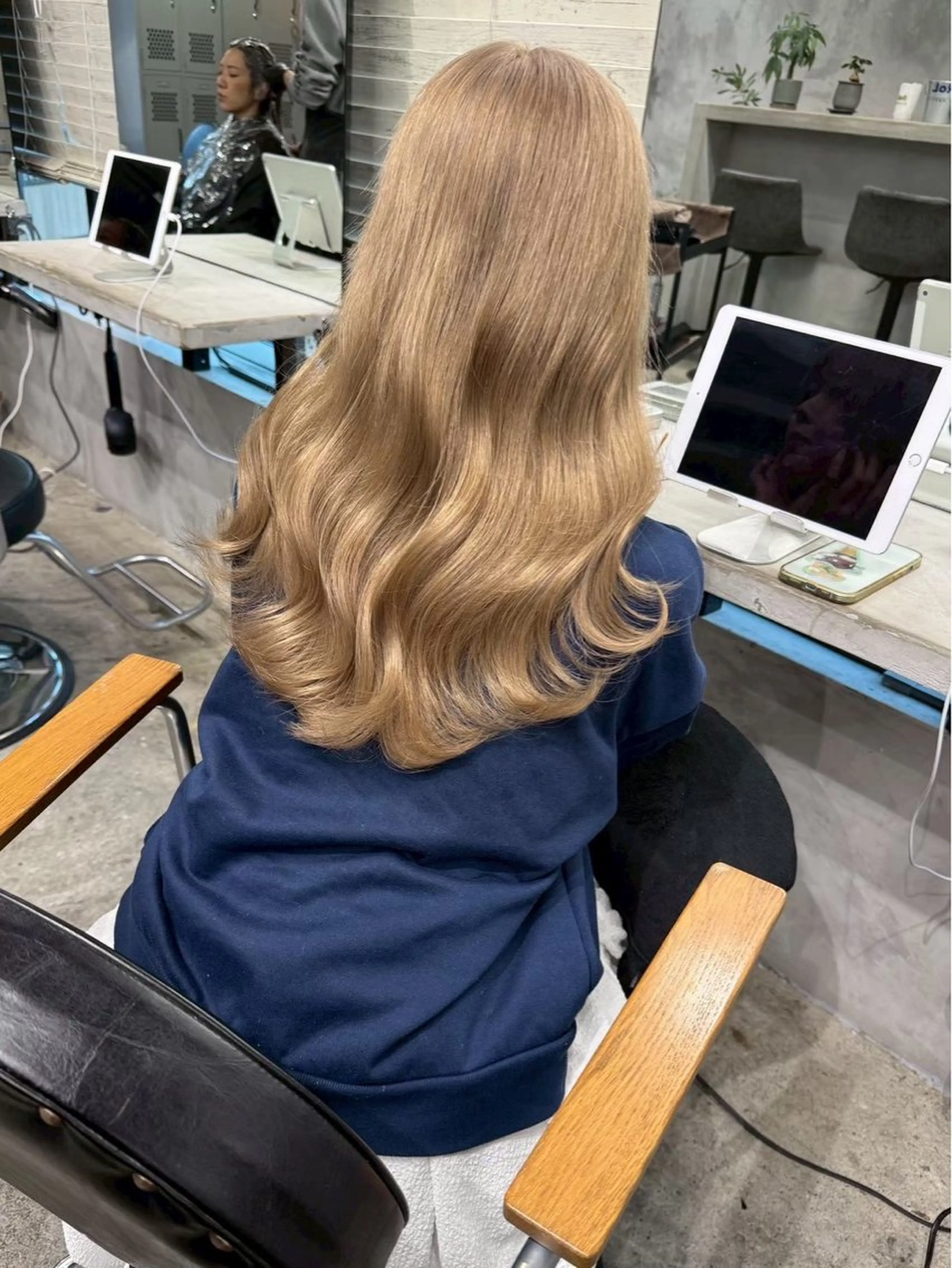 【ブリーチ込み！！】ミルクティーカラー🧋‎🤍の写真