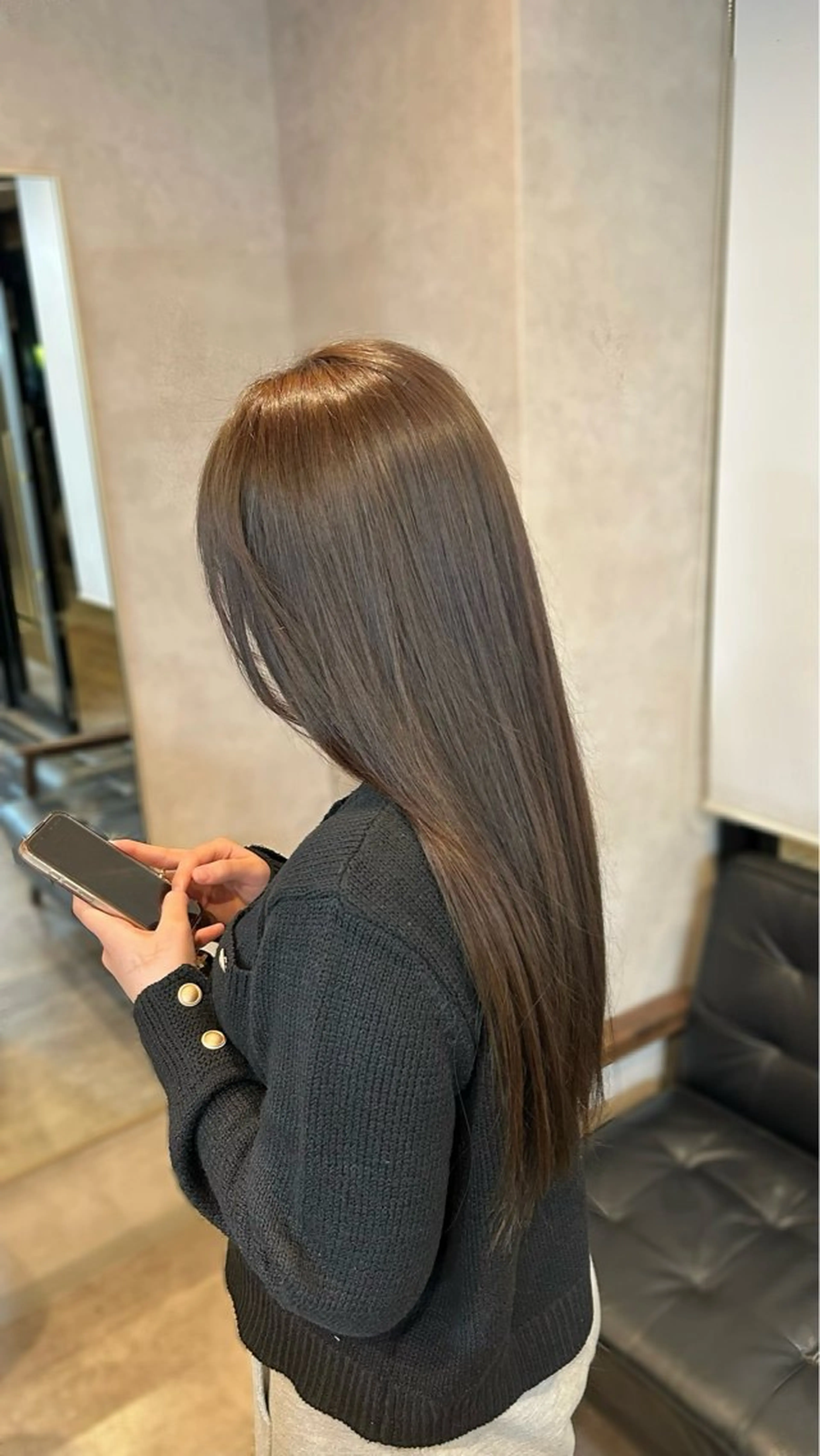 ロング ヘアカラー 【RIENS】 himeka🩰のヘアスタイル