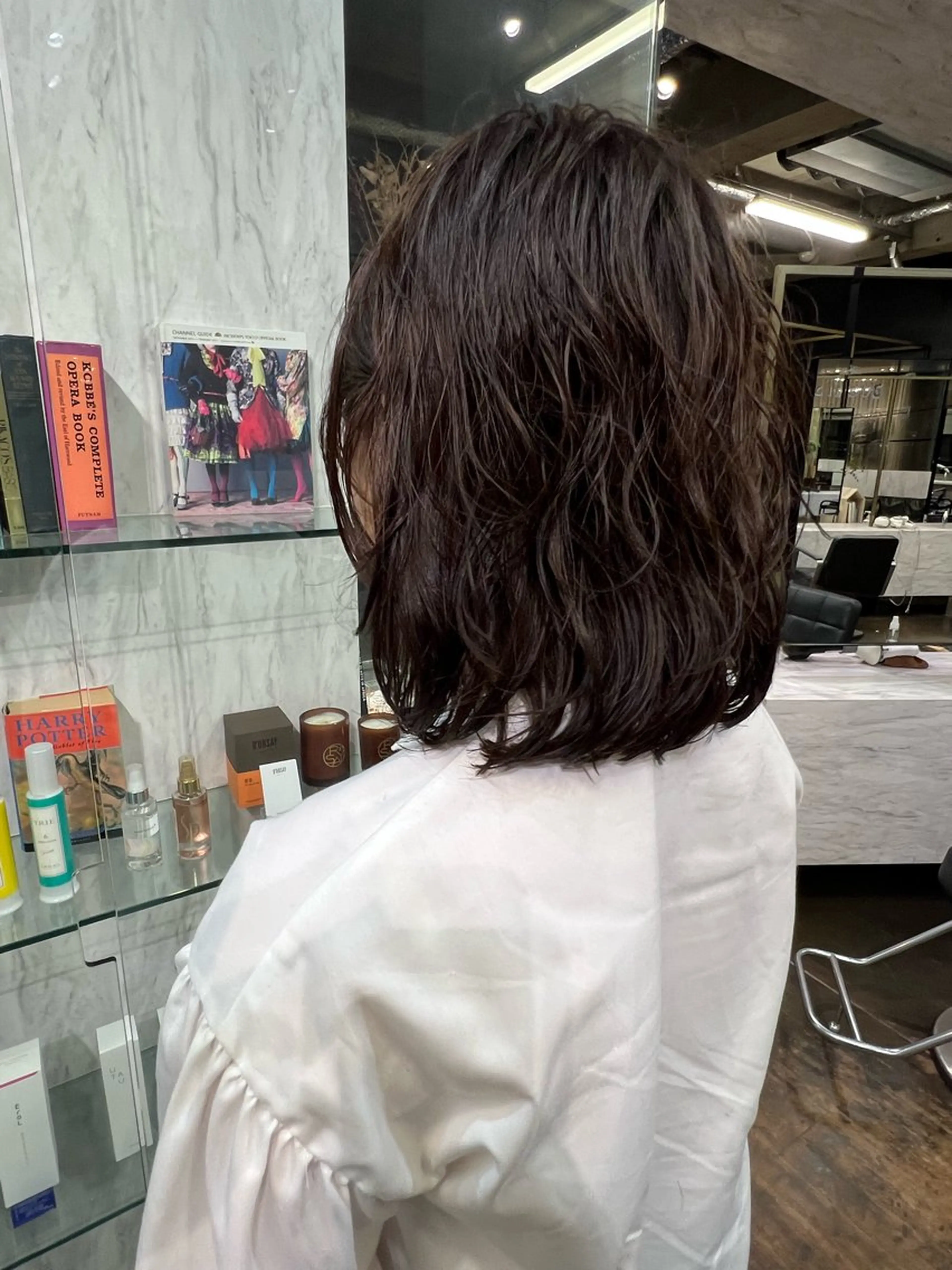 ミディアム パーマ パーマ ROBBY所属・松井美樹/似合わせ ガーリー・韓国のヘアスタイル