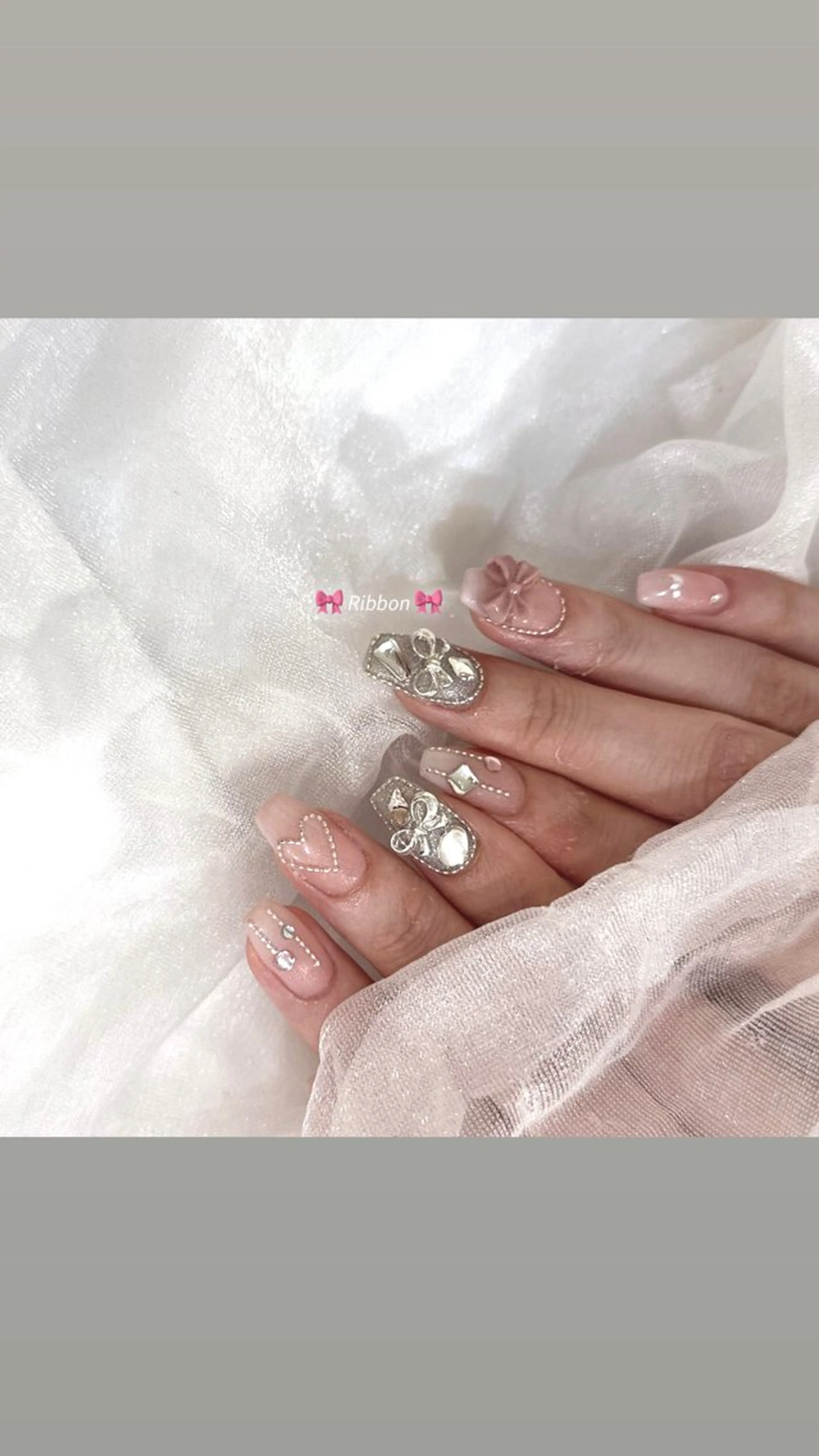 ストーンつけ放題💎【オフなし】の写真