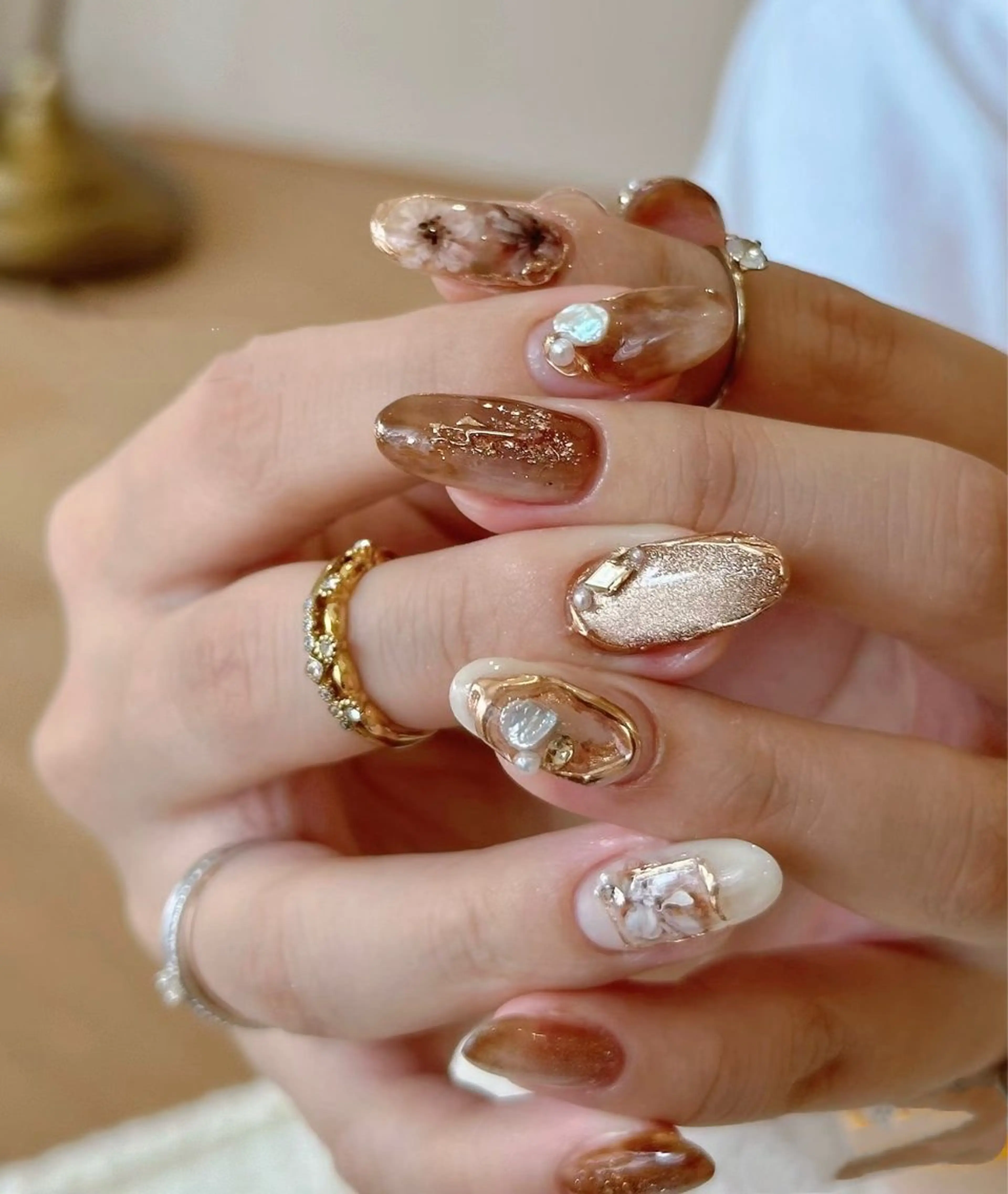 ネイル ハンドネイル リセス 高田馬場のネイルデザイン