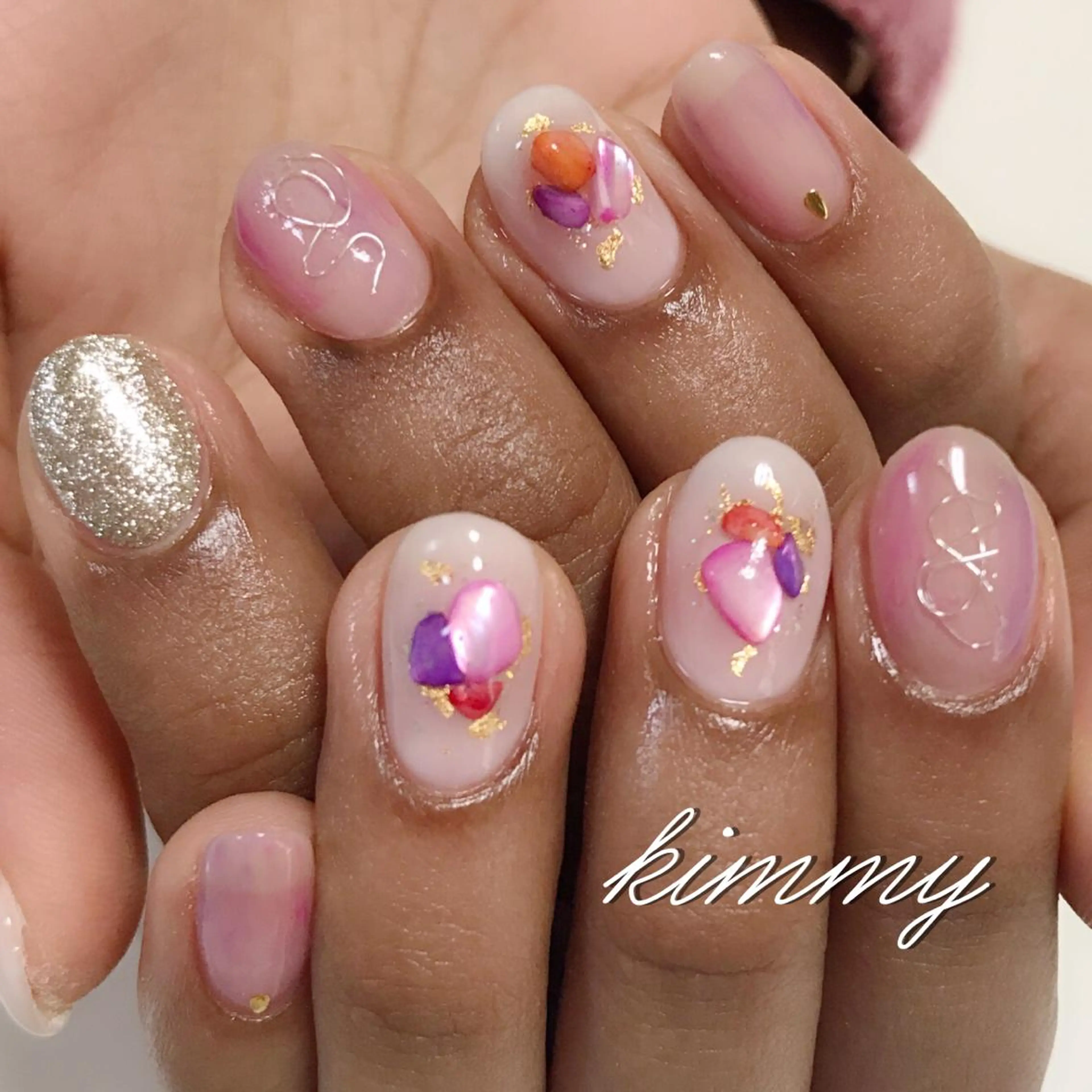 ネイル ハンドネイル kimmy nailsのネイルデザイン