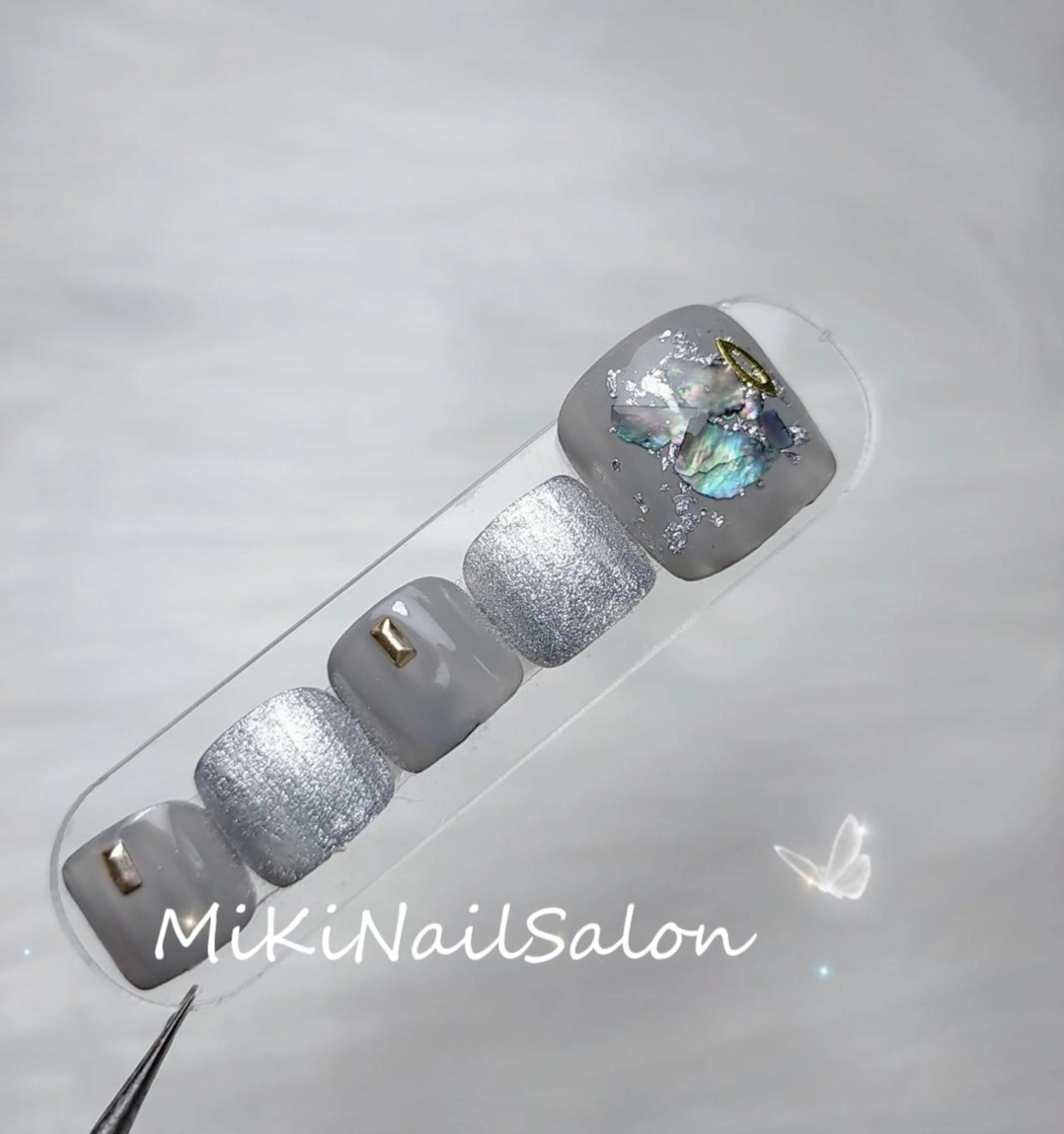 ネイル フットネイル フットネイル ★未希★ ミキネイルサロン池袋のネイルデザイン