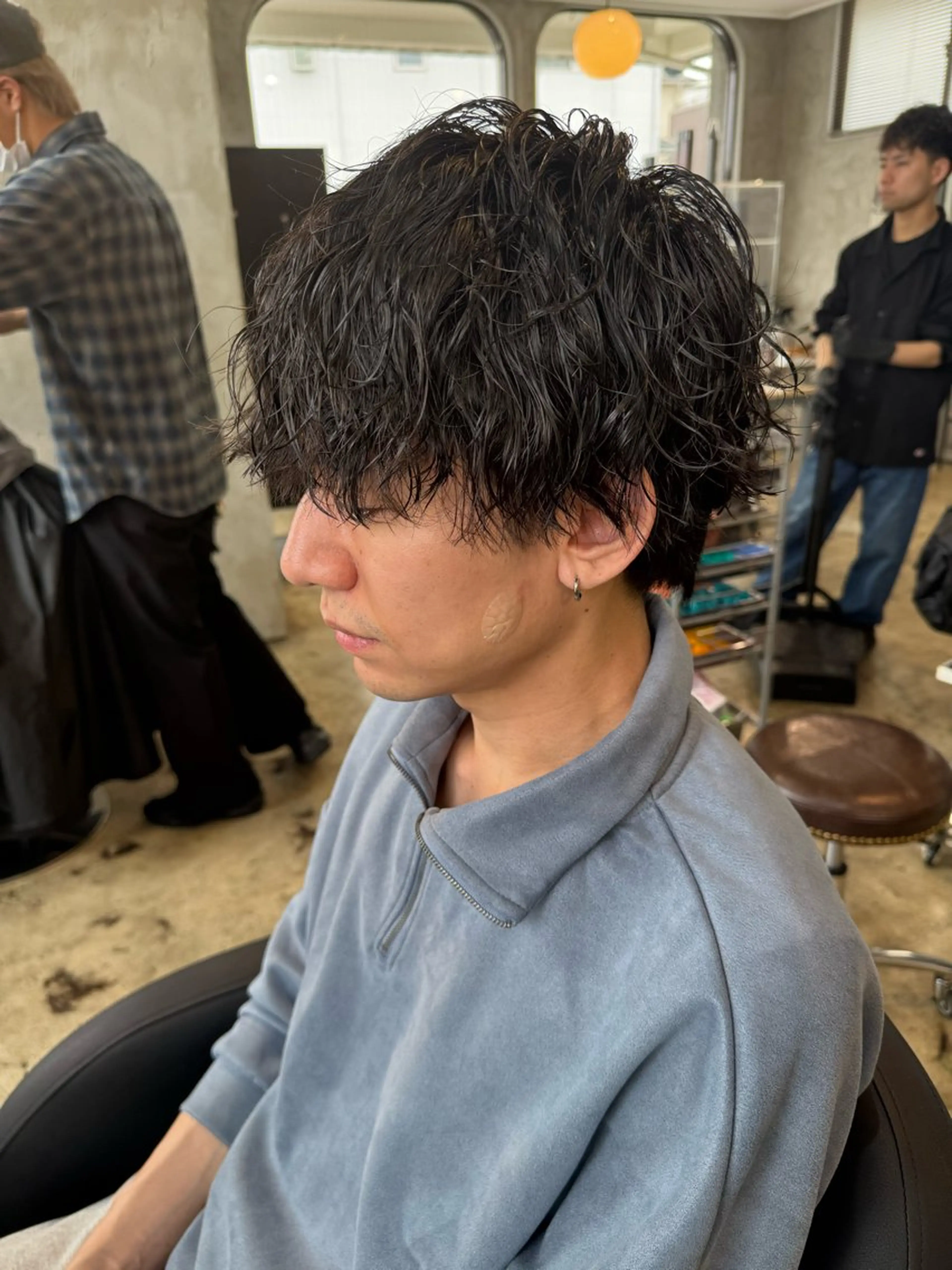 カット+メンズパーマの写真