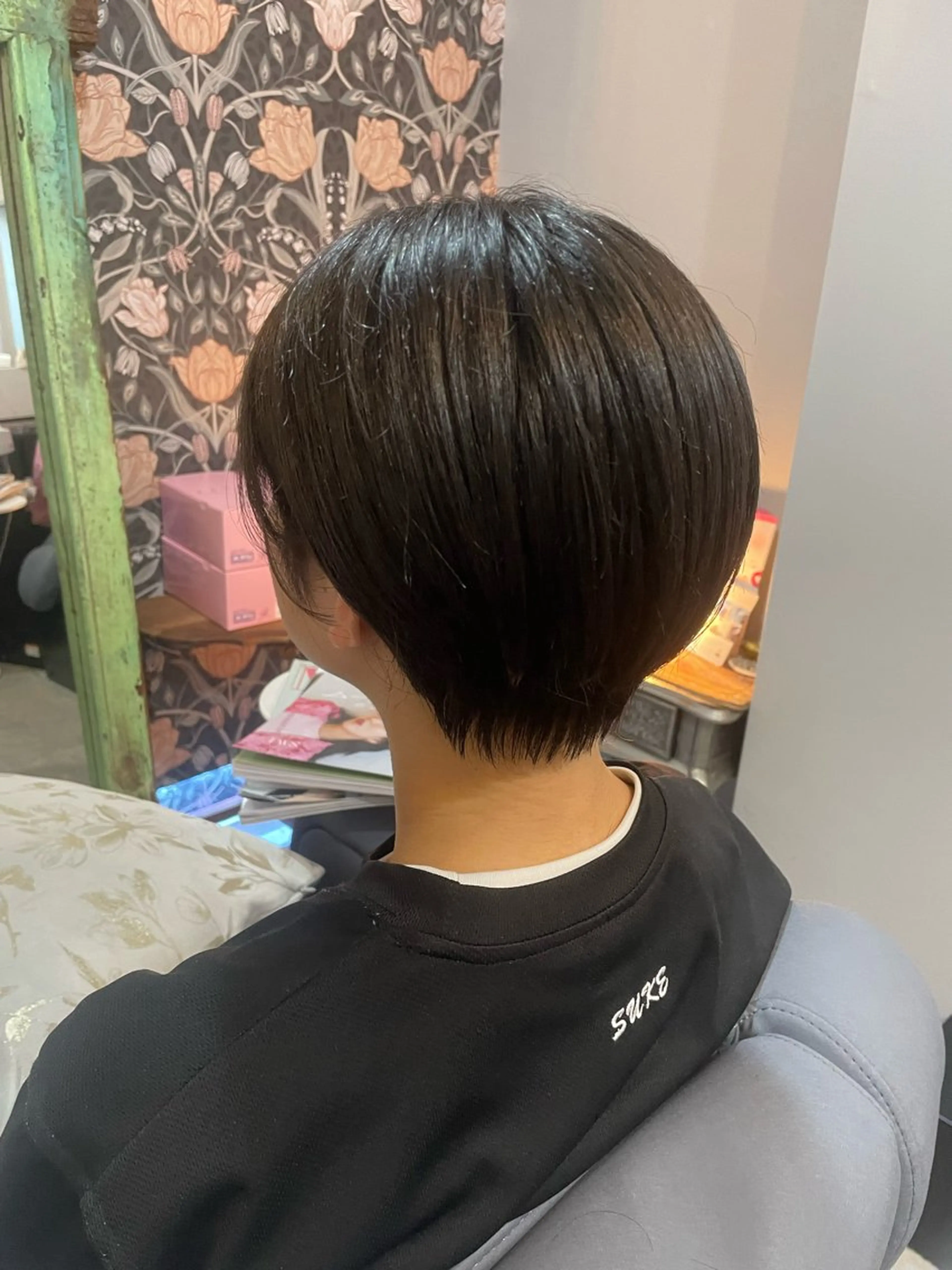 ショート hair make echo滿木あい花のヘアスタイル