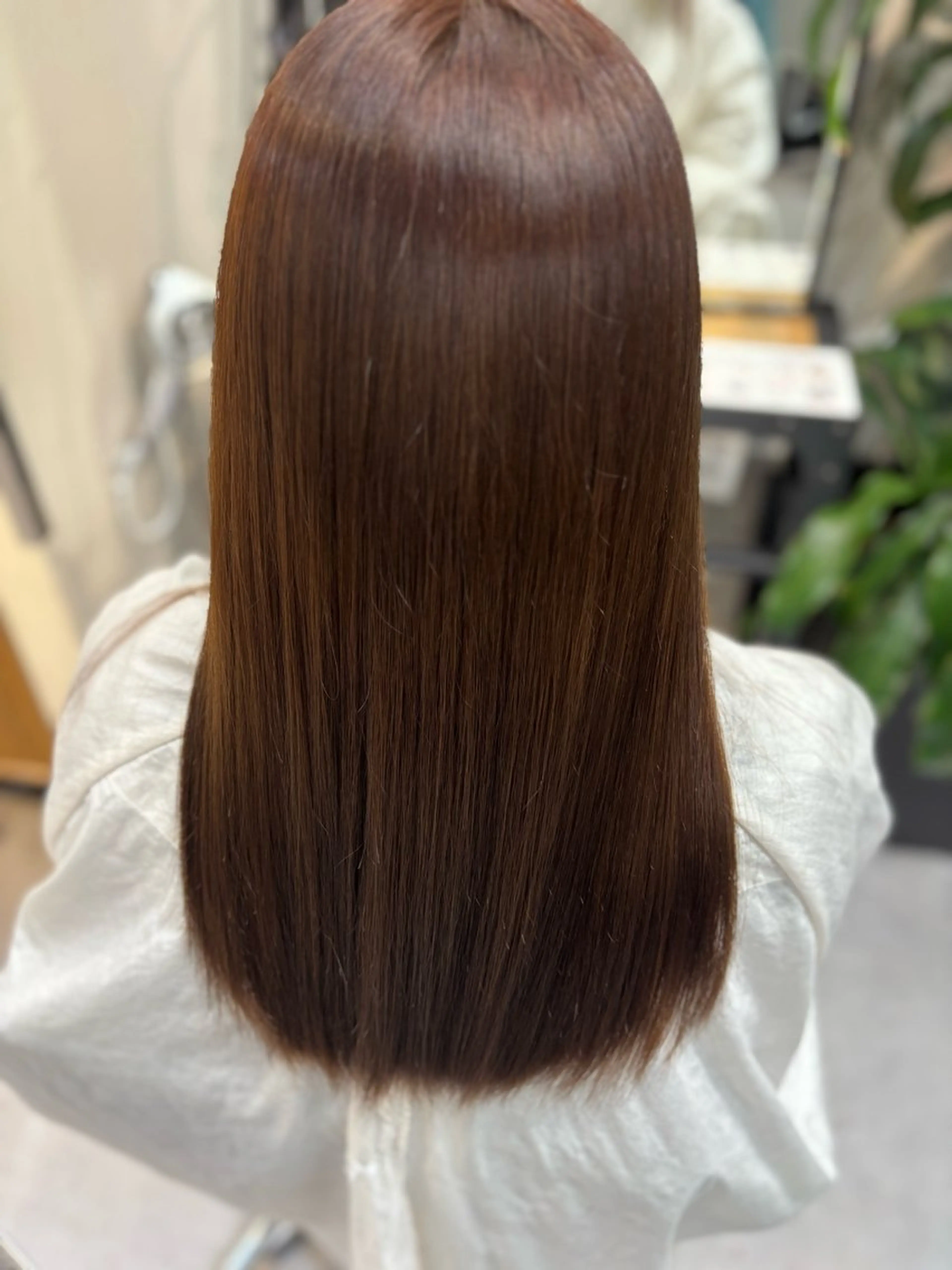 セミロング 最高級艶髪カラー🥇 青木宏太のヘアスタイル