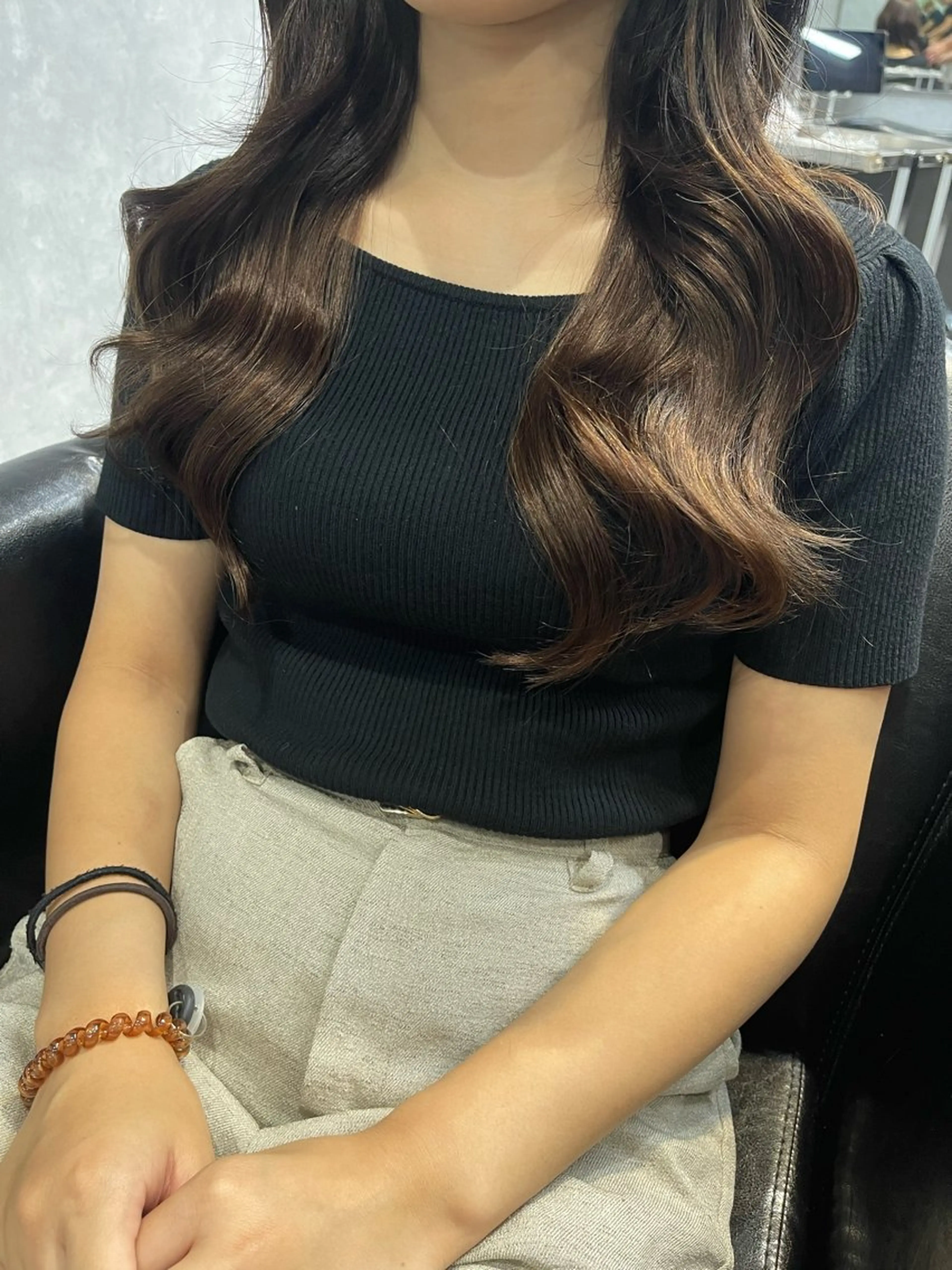 【大人気エクステ】🫧プルエクステプラチナ毛質🫧60本​〜​＋【大人気ホームケアセット】ヘアオイル&ミスト付き⭐️の写真