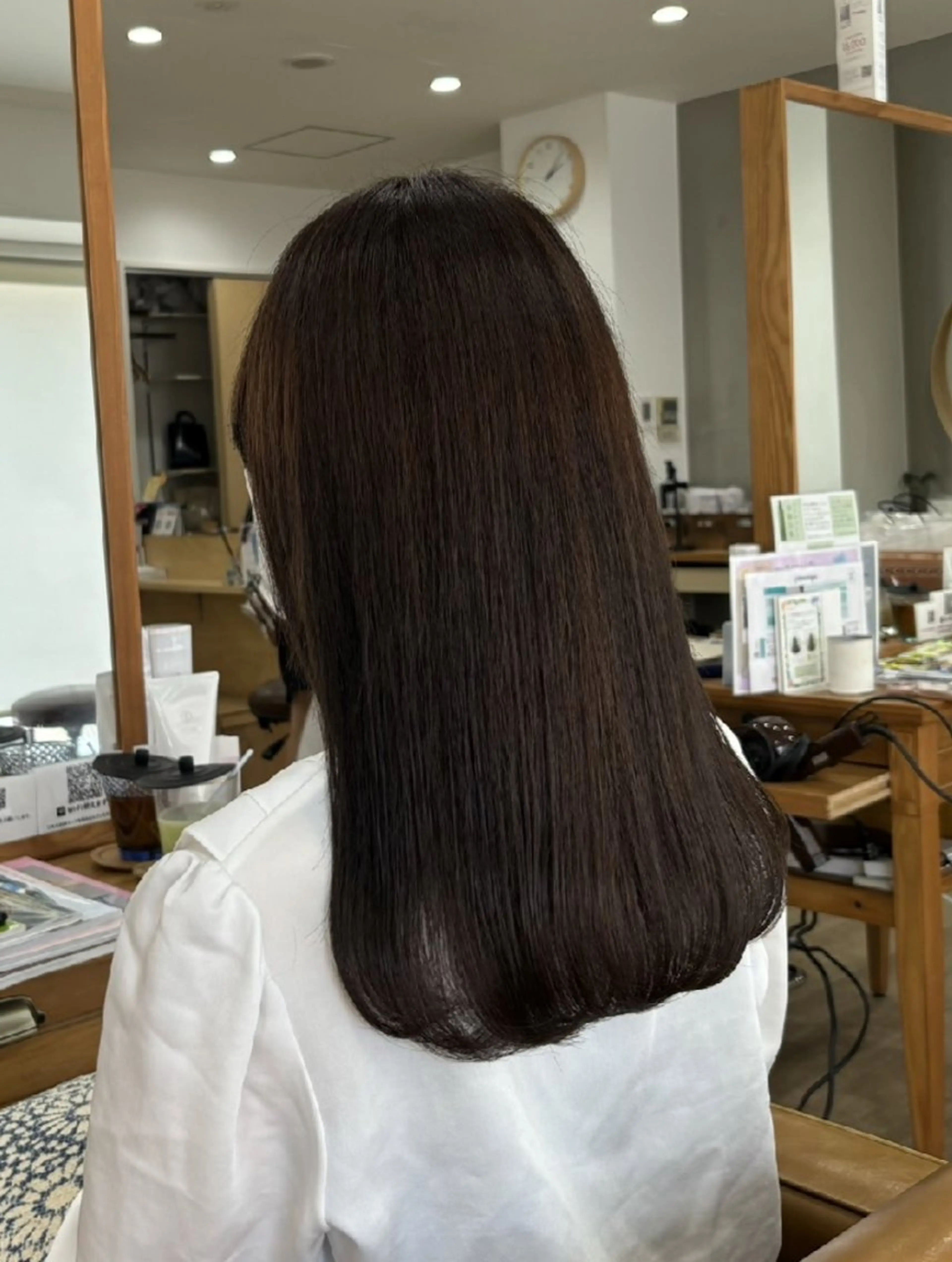 セミロング カラー ﾒｱﾘｰﾊﾞｲﾒﾘｰ /花音のヘアスタイル