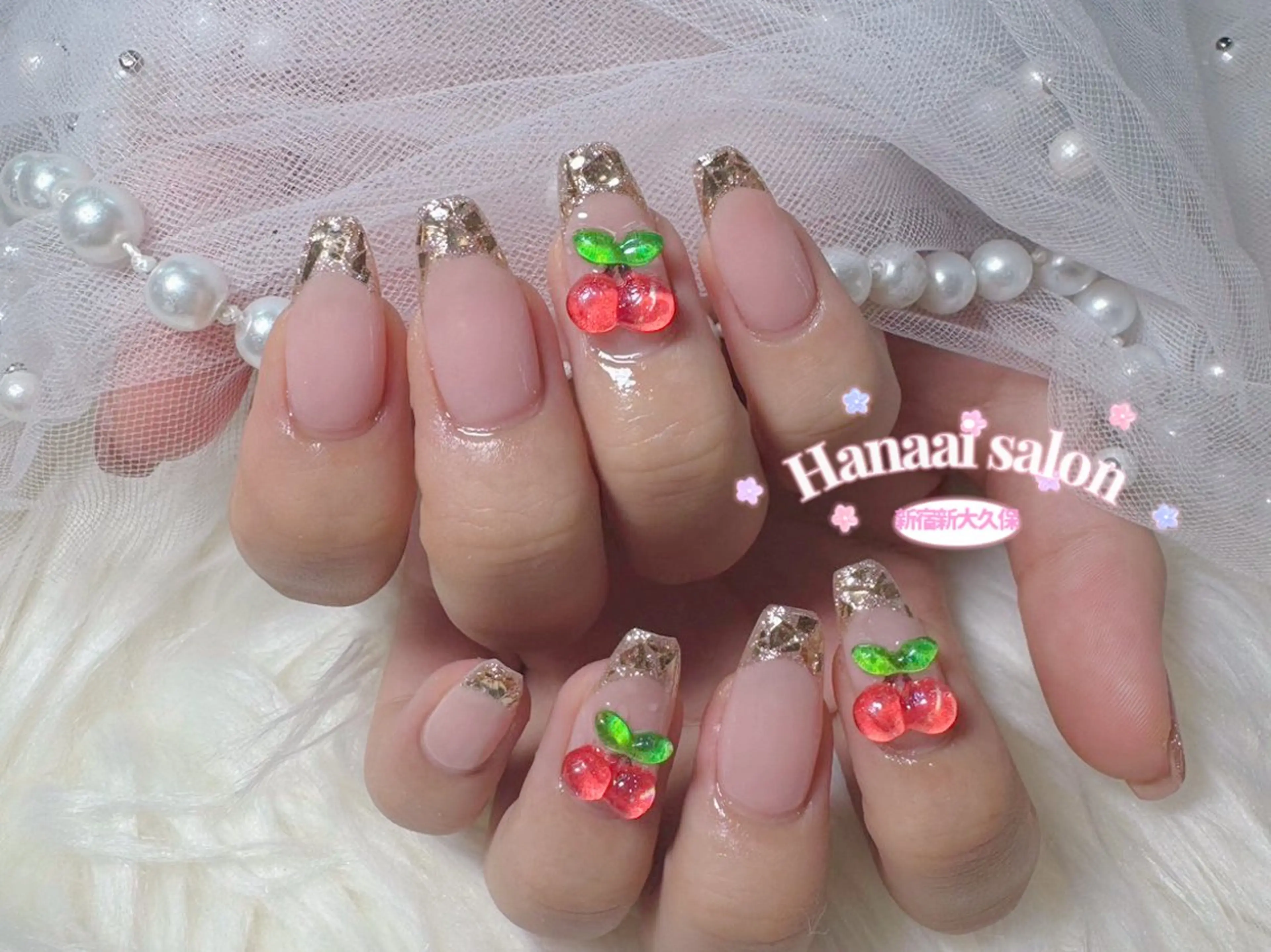 ネイル ハンドネイル Hanaai Salon新大久保店のネイルデザイン