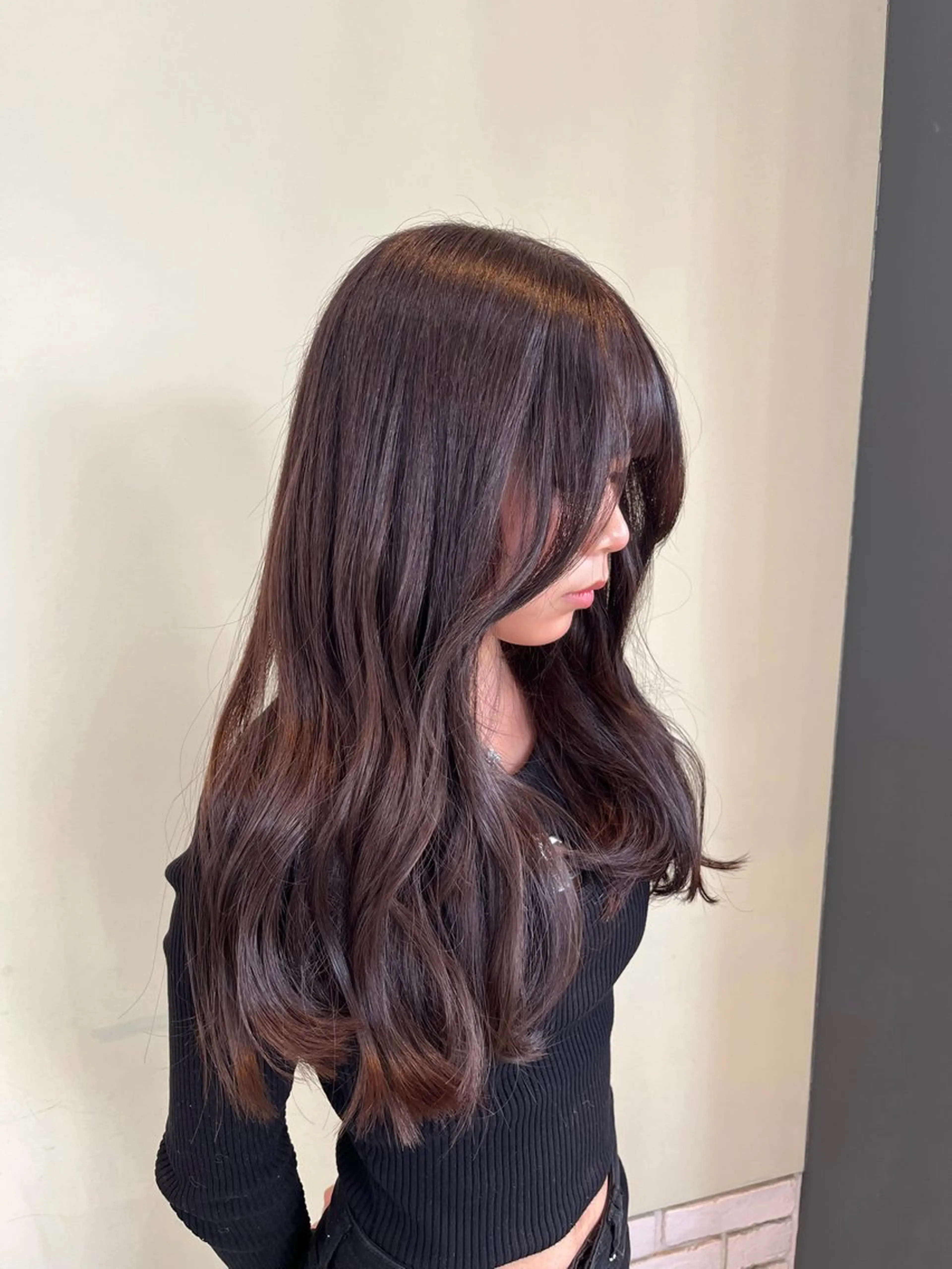 ロング かわの ひとしのヘアスタイル