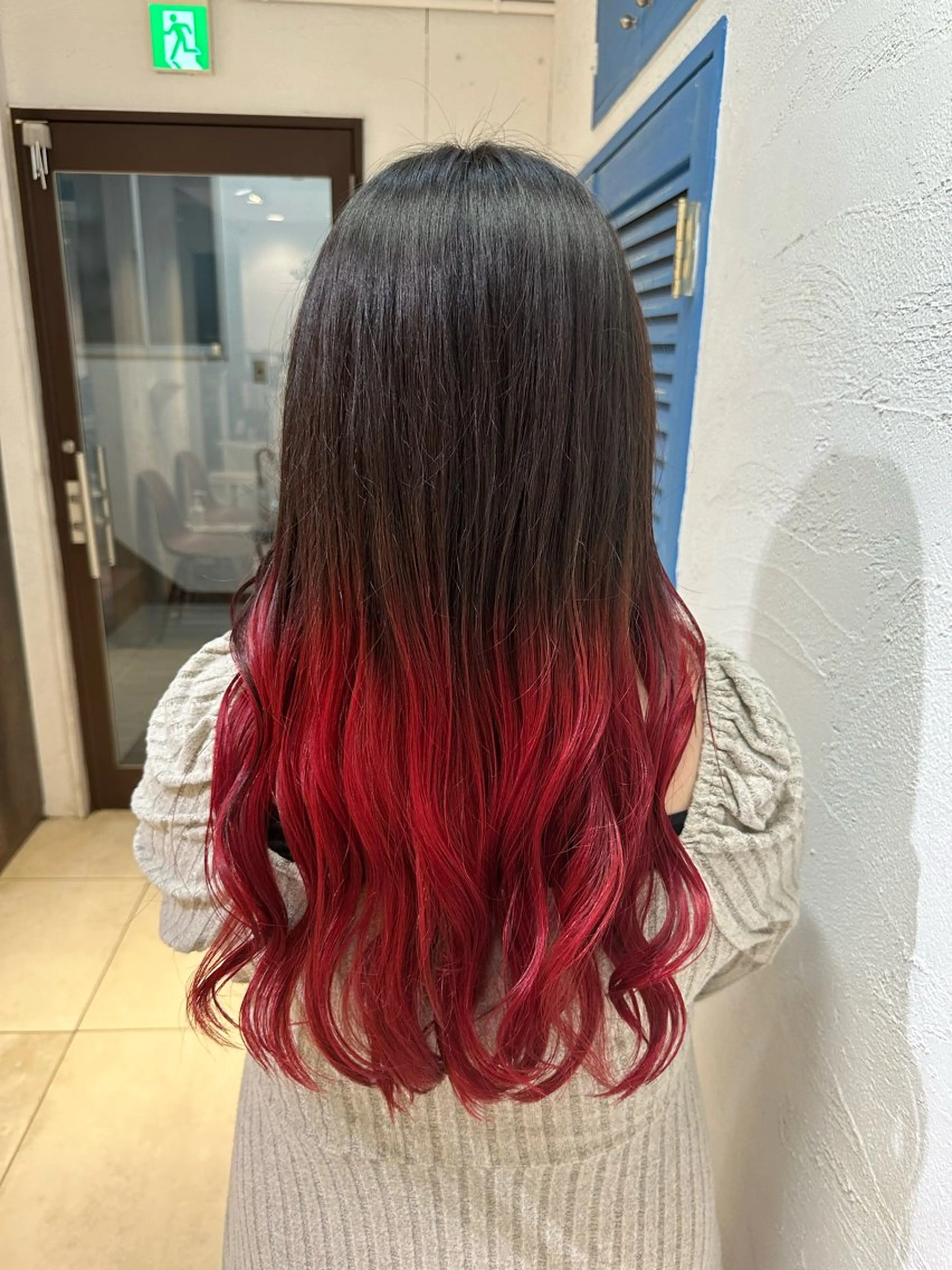 ロング カラー ブリーチカラーボブ sayo🧸🤎のヘアスタイル