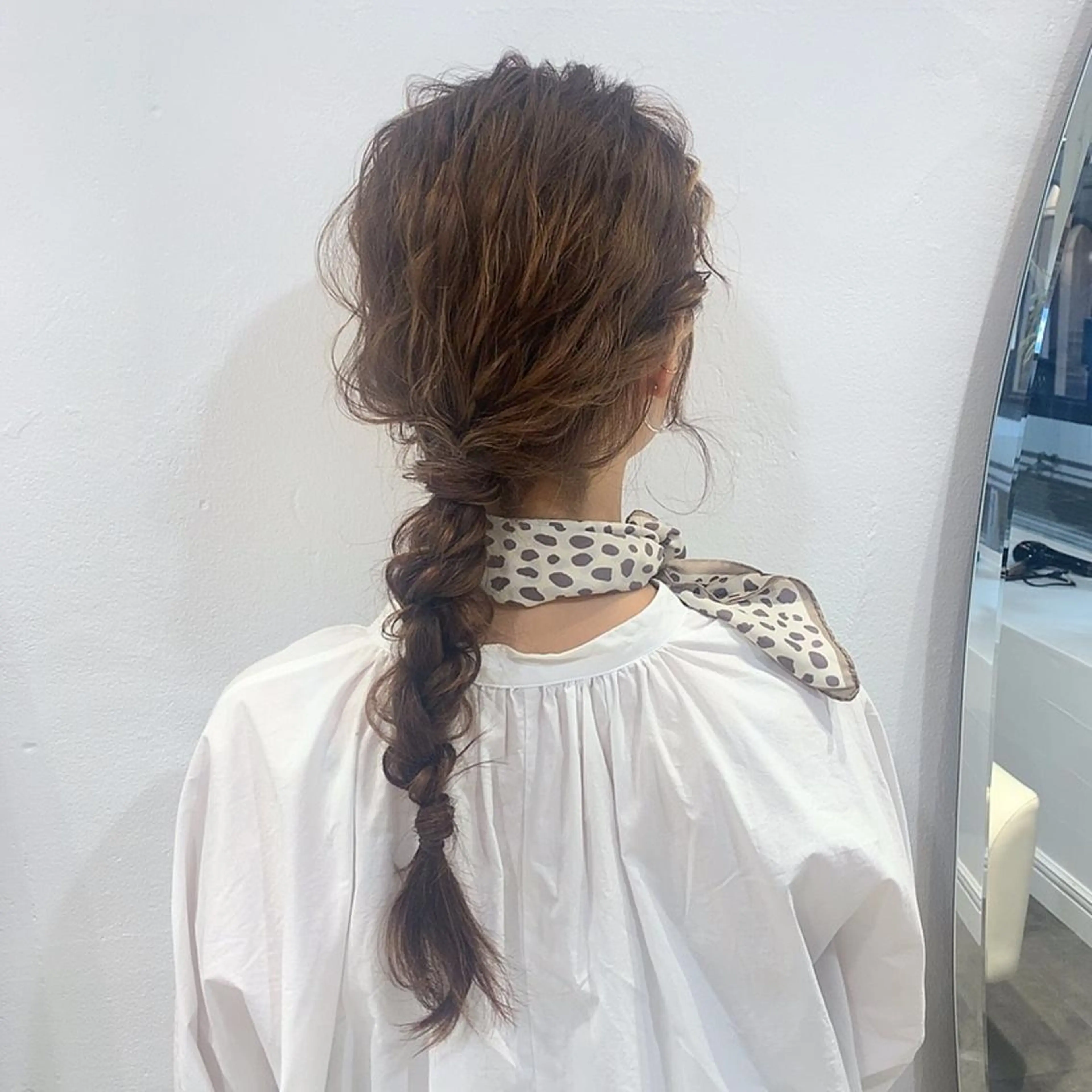 ミディアム SHEARA BY CARE所属・. AYUKAのヘアスタイル