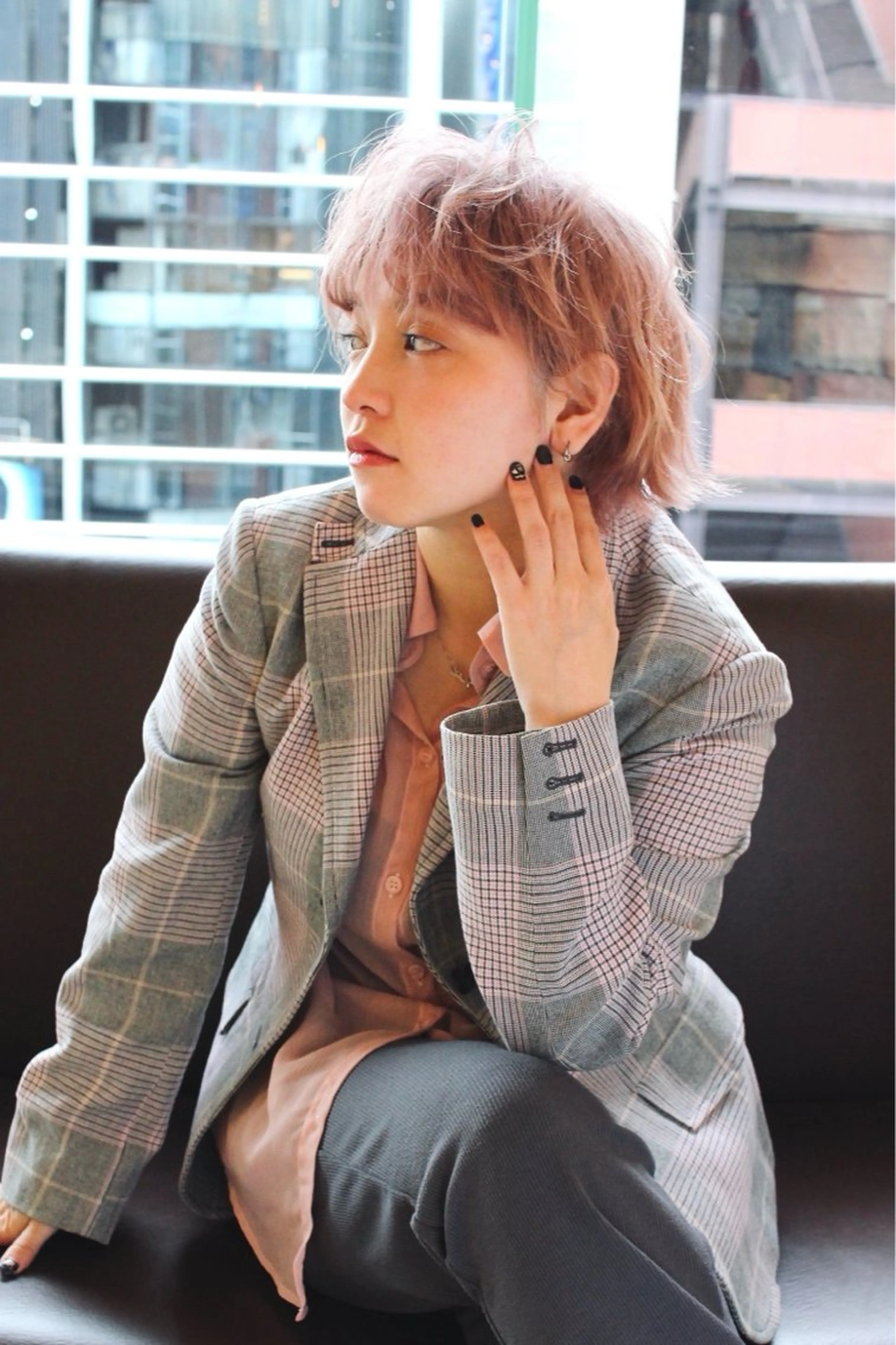 ショート カラー ヘアカラー トリートメント 千 田のヘアスタイル