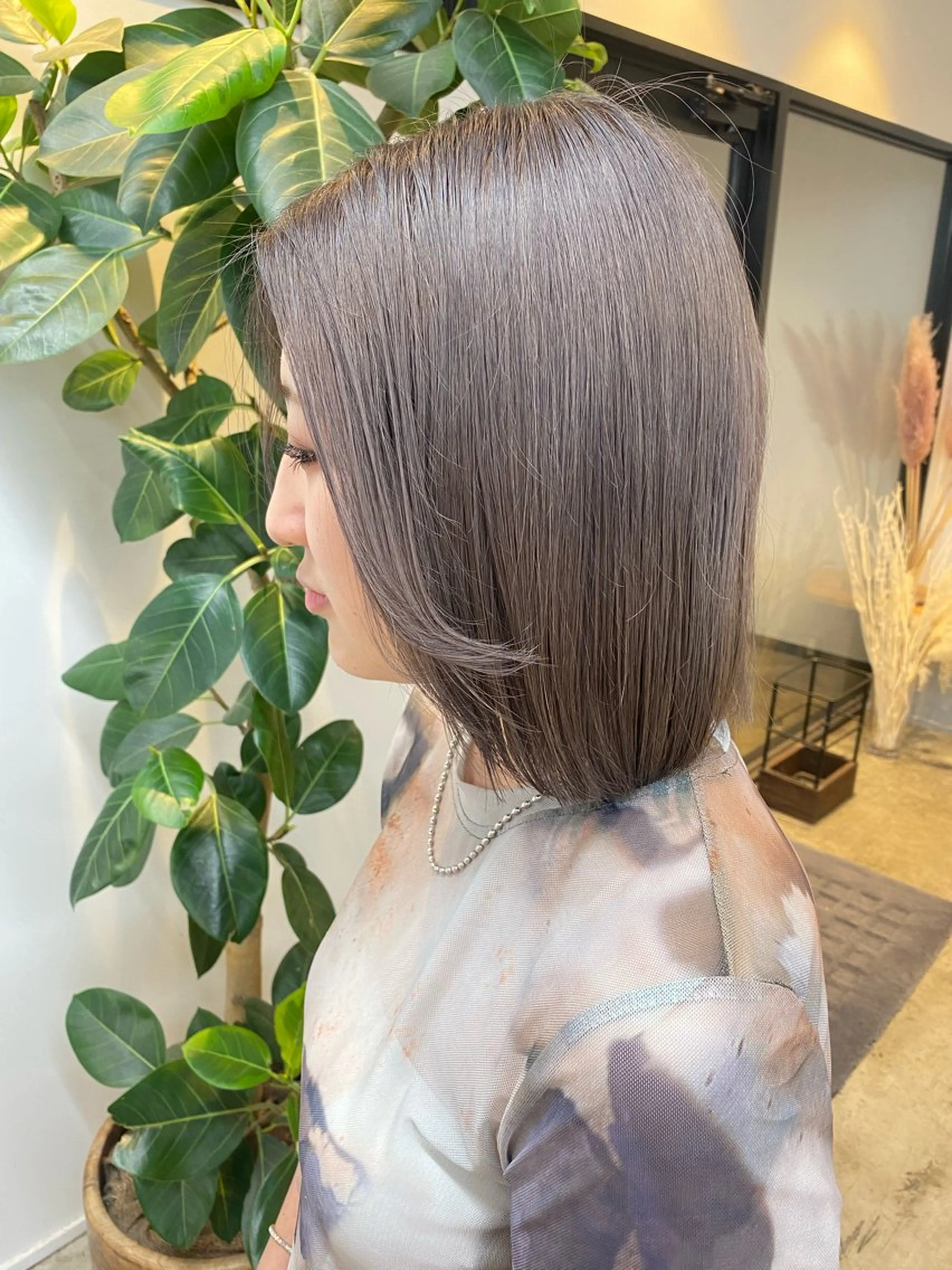 ショート カラー 🌼ハイライト透明感 🌼maiのヘアスタイル