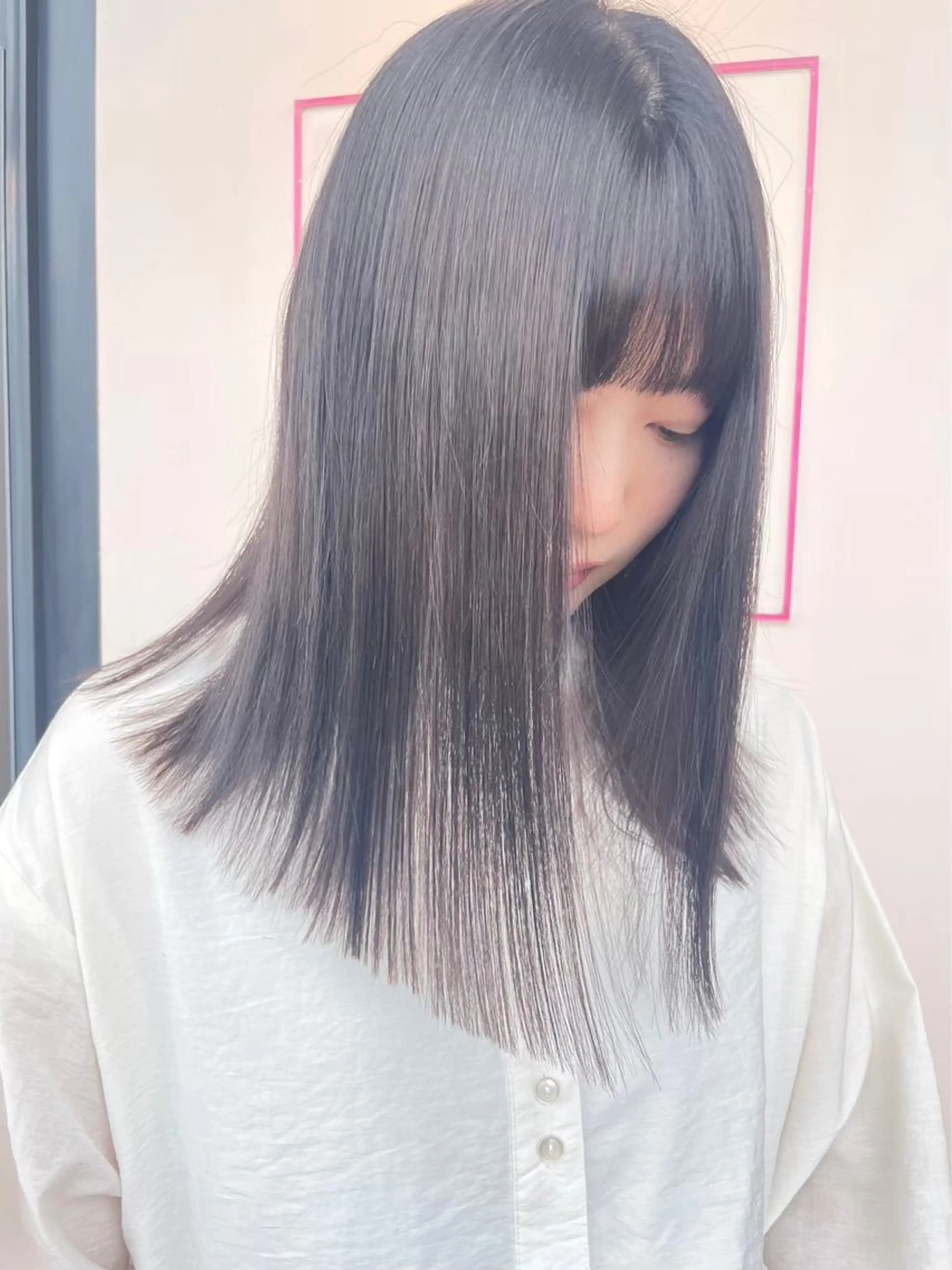 セミロング exfa sakura🪞のヘアスタイル
