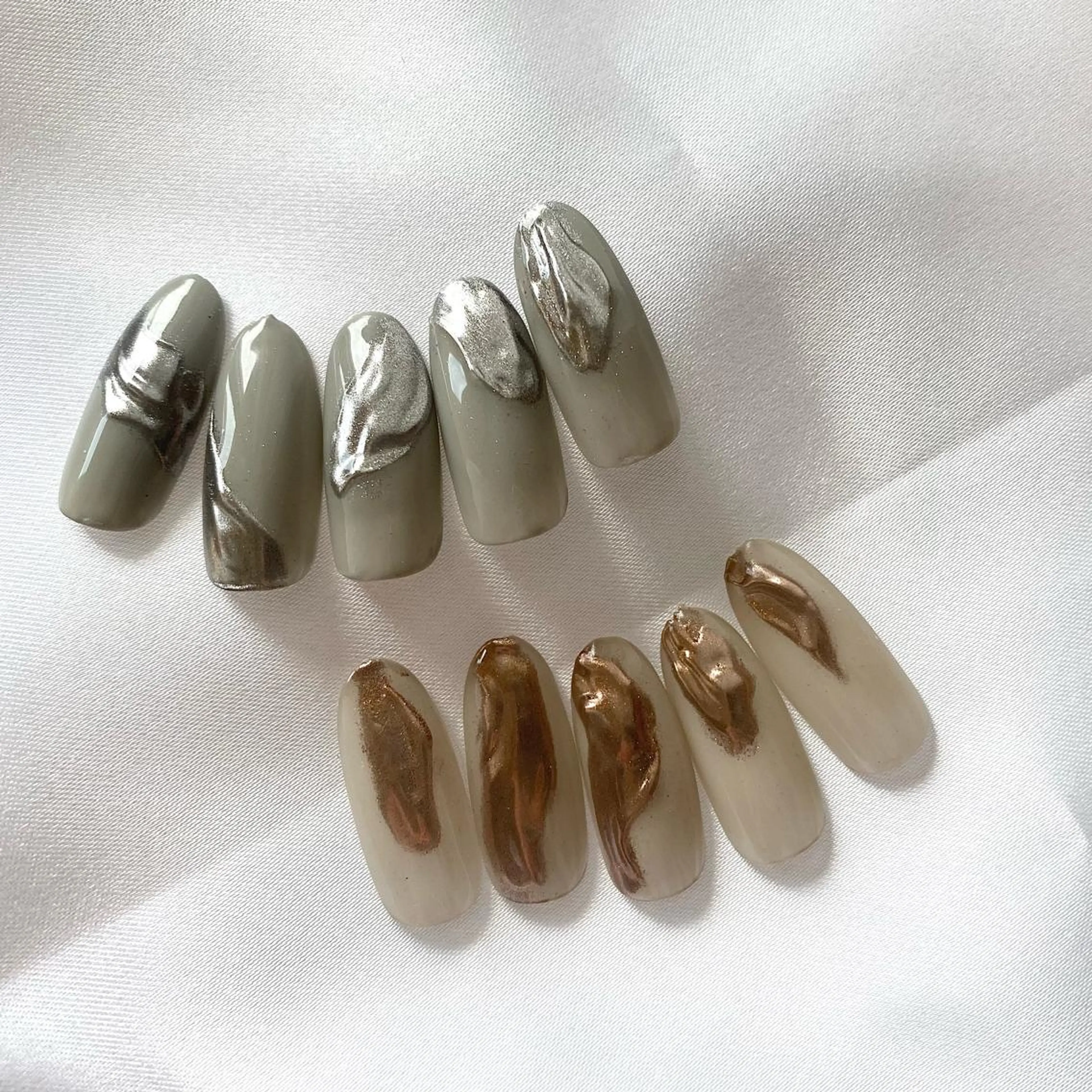 ネイル Ray. /綺麗目ニュアンスのネイルデザイン