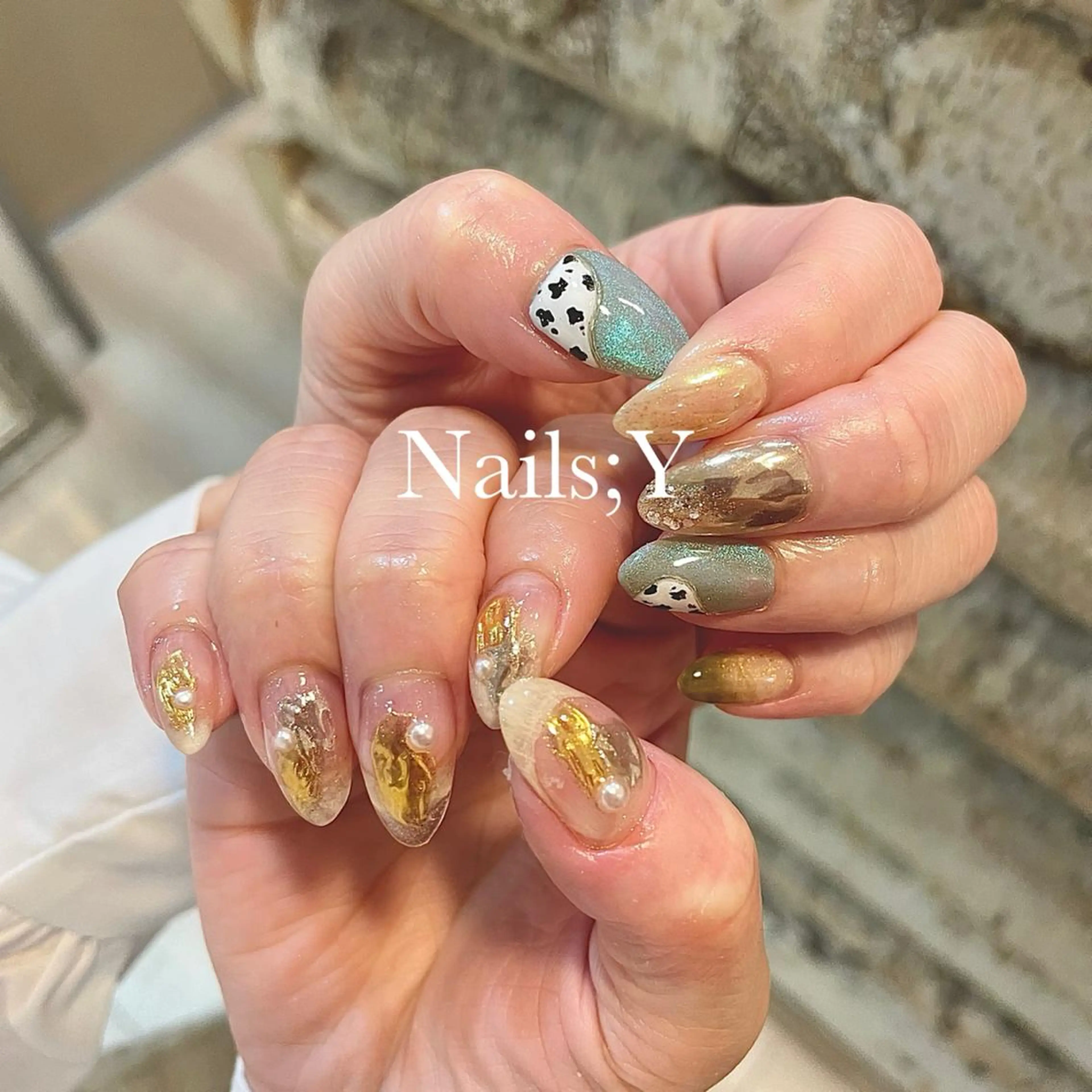 ネイル ジェルネイル 持ち込み パラジェル yo koのネイルデザイン