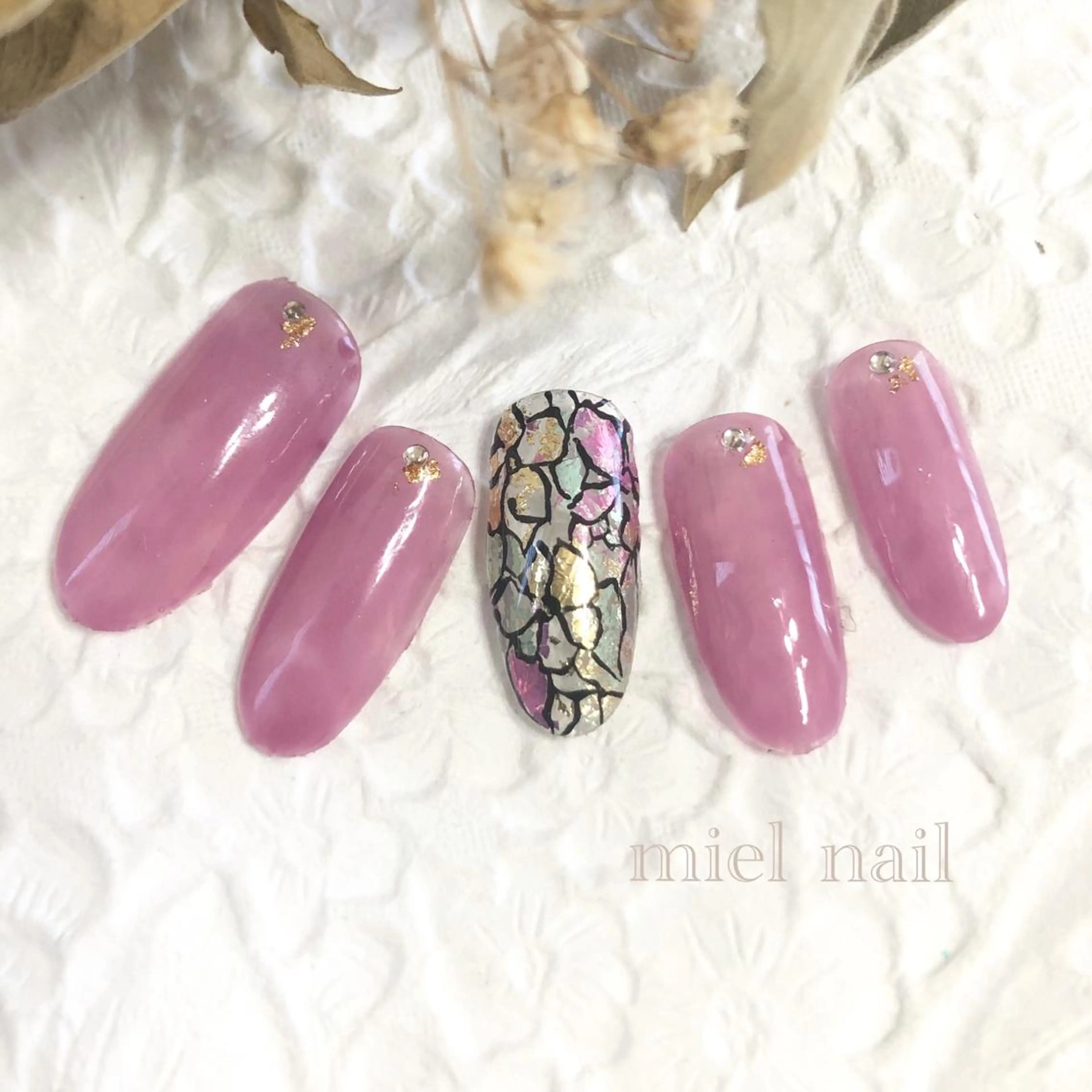 ネイル ハンドネイル miel nailのネイルデザイン
