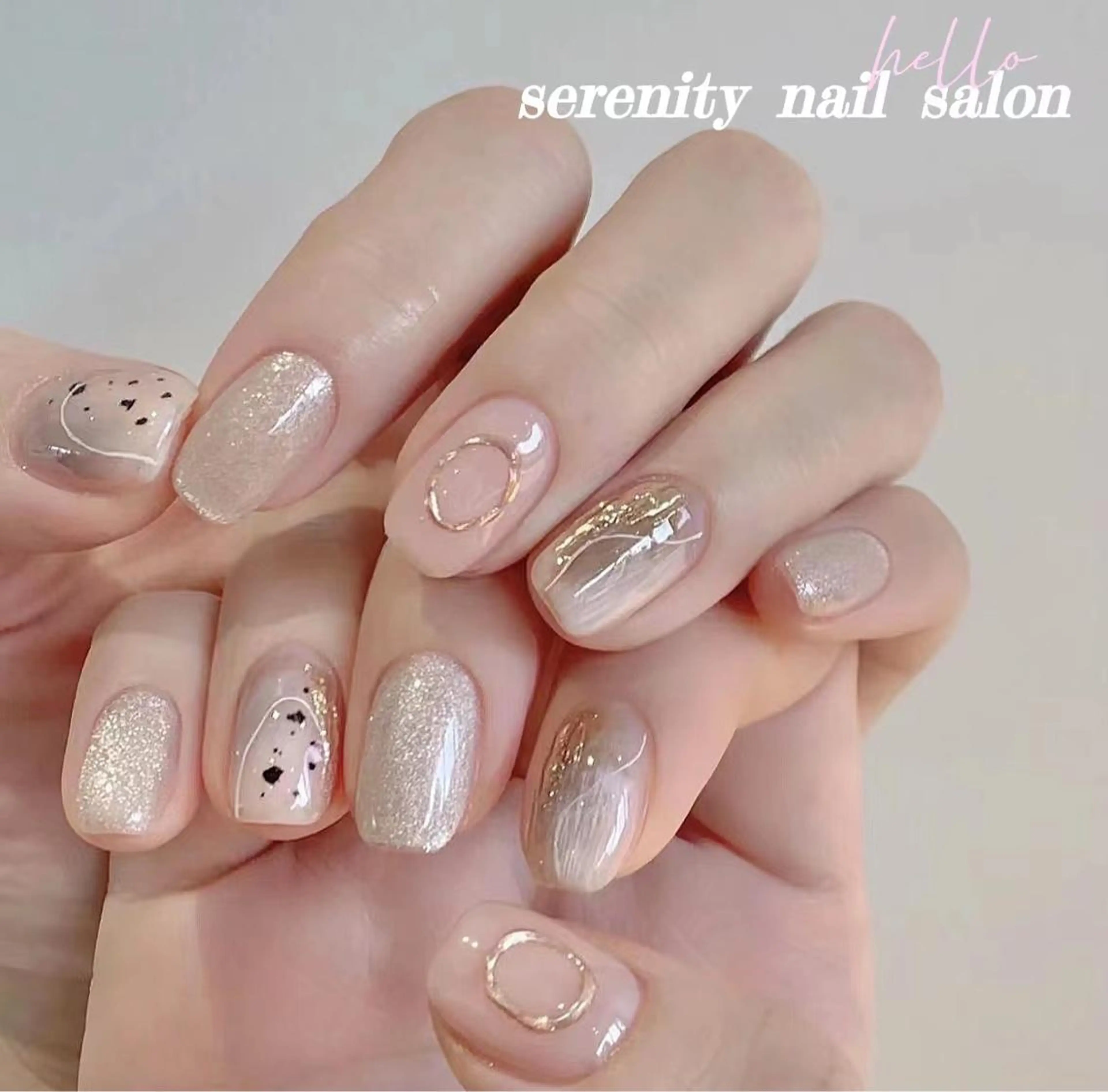 ネイル ハンドネイル ハンドケア ✨Serenity Nail salonのネイルデザイン