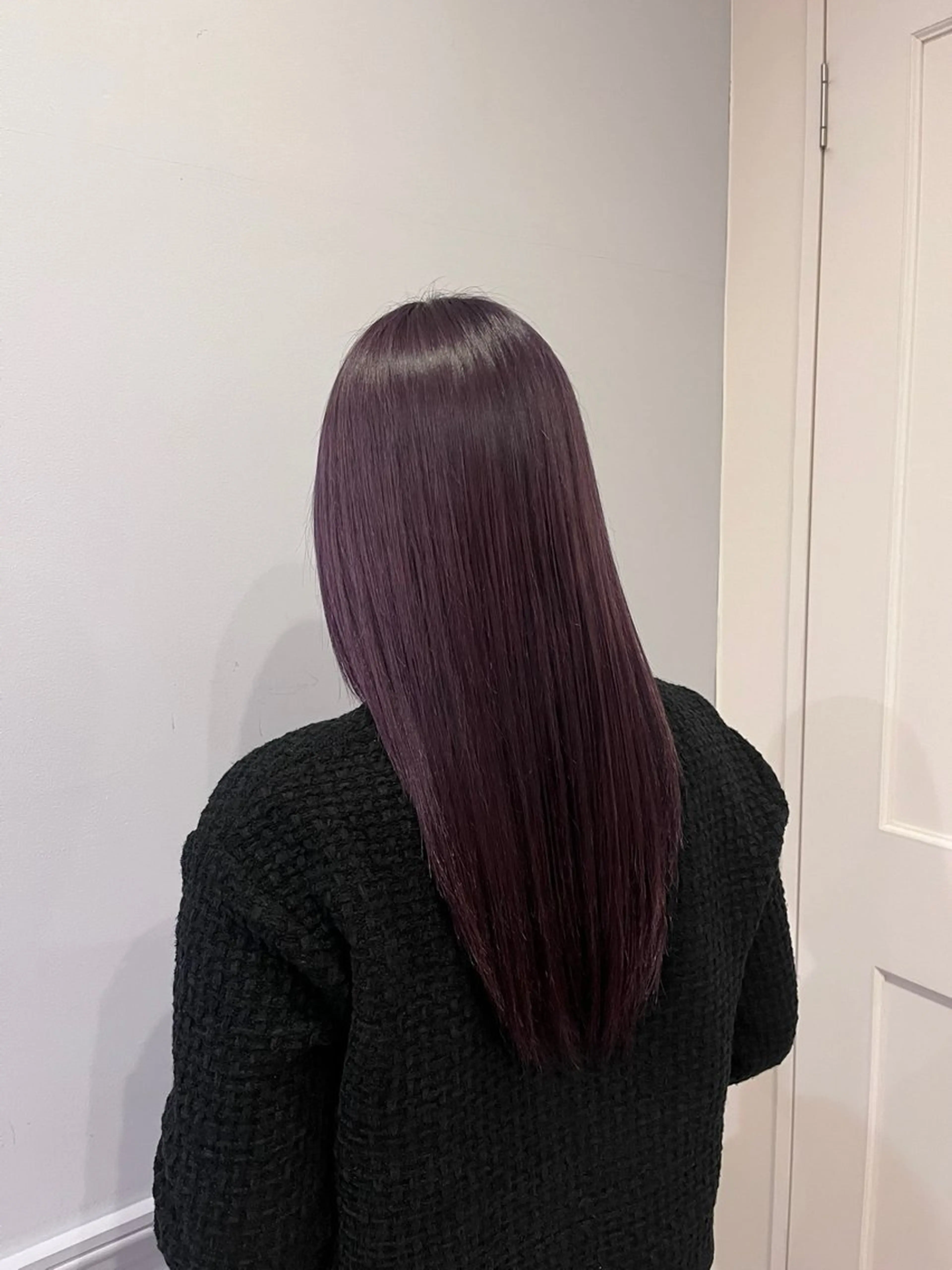 ミディアム カラー 桑原 木乃華のヘアスタイル