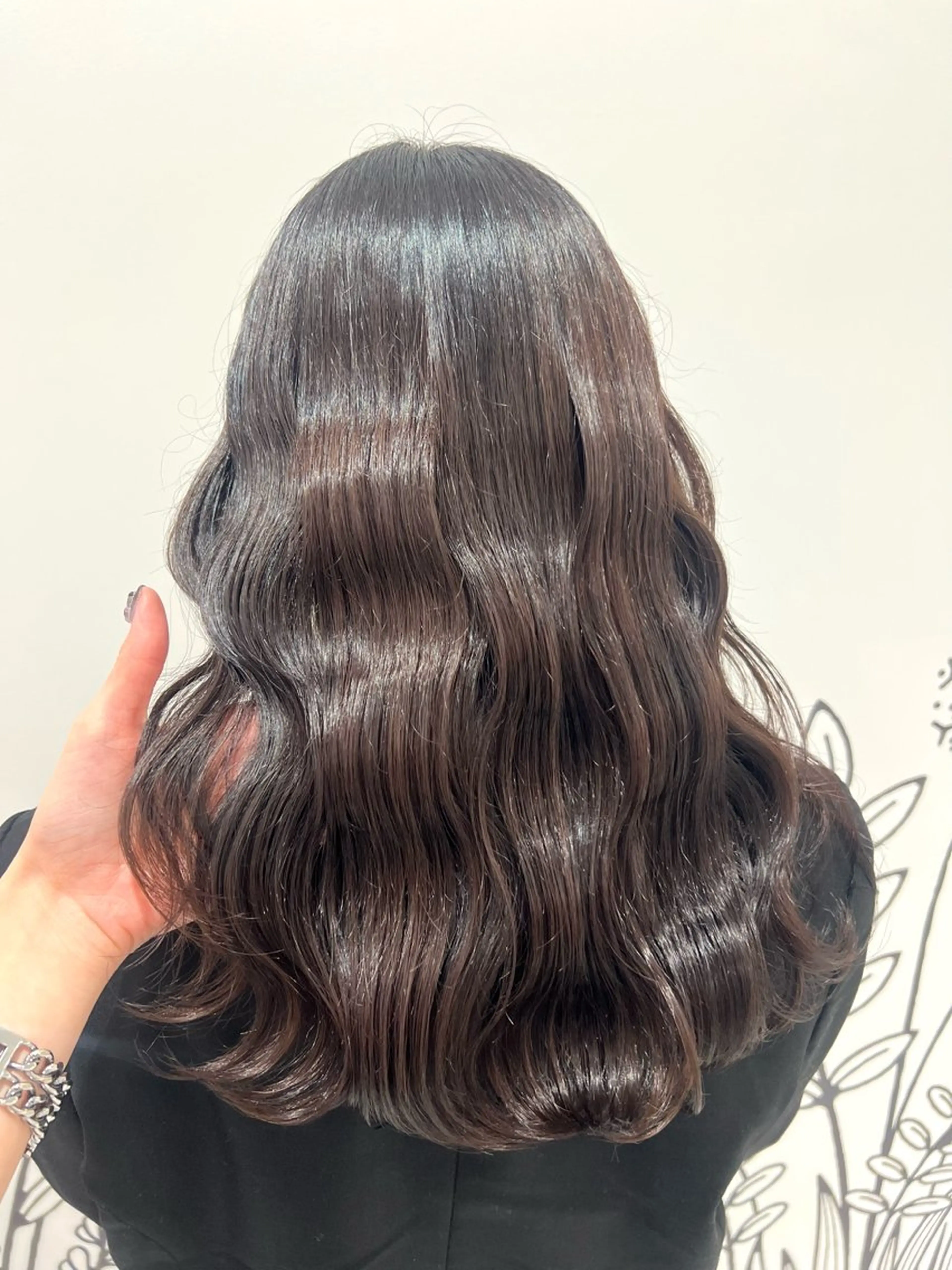 セミロング カラー 🤍透明感カラー・ きらら‎🤍のヘアスタイル