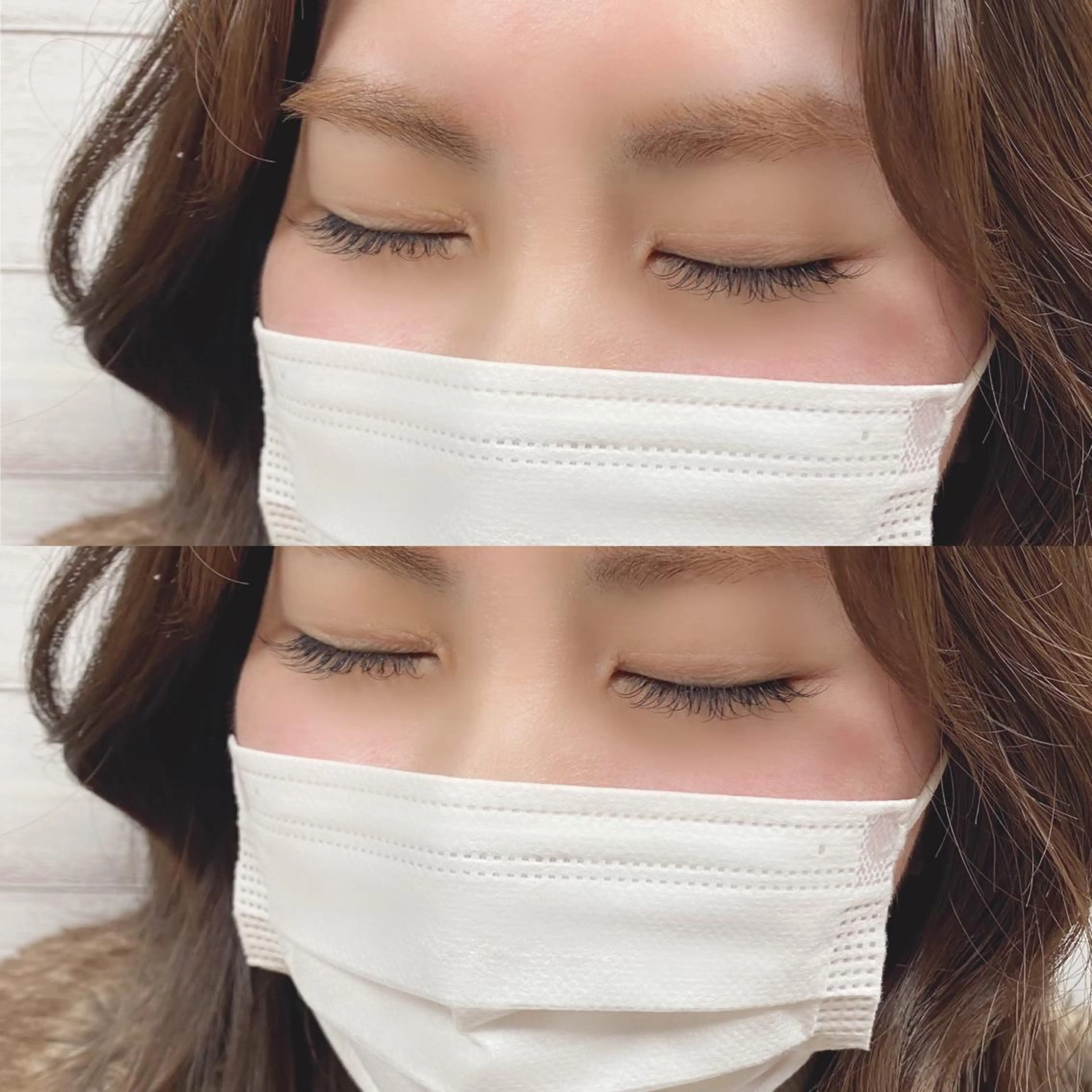 🌿［ コーティング付き ］シングルラッシュ ミンクエクステ 80本の写真