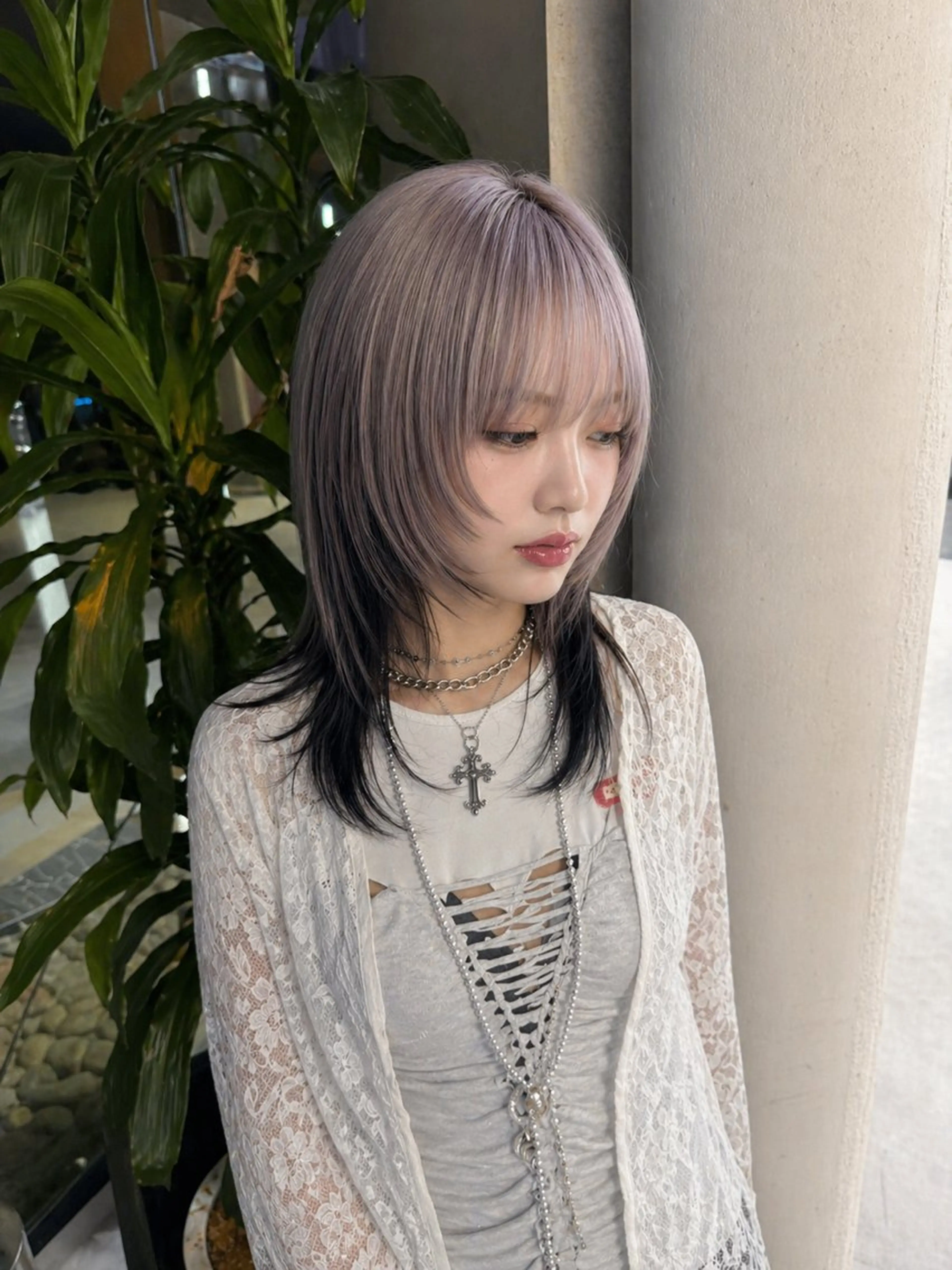 ケアブリーチ＋透明感カラー  🦊(デザインカラー可)の写真