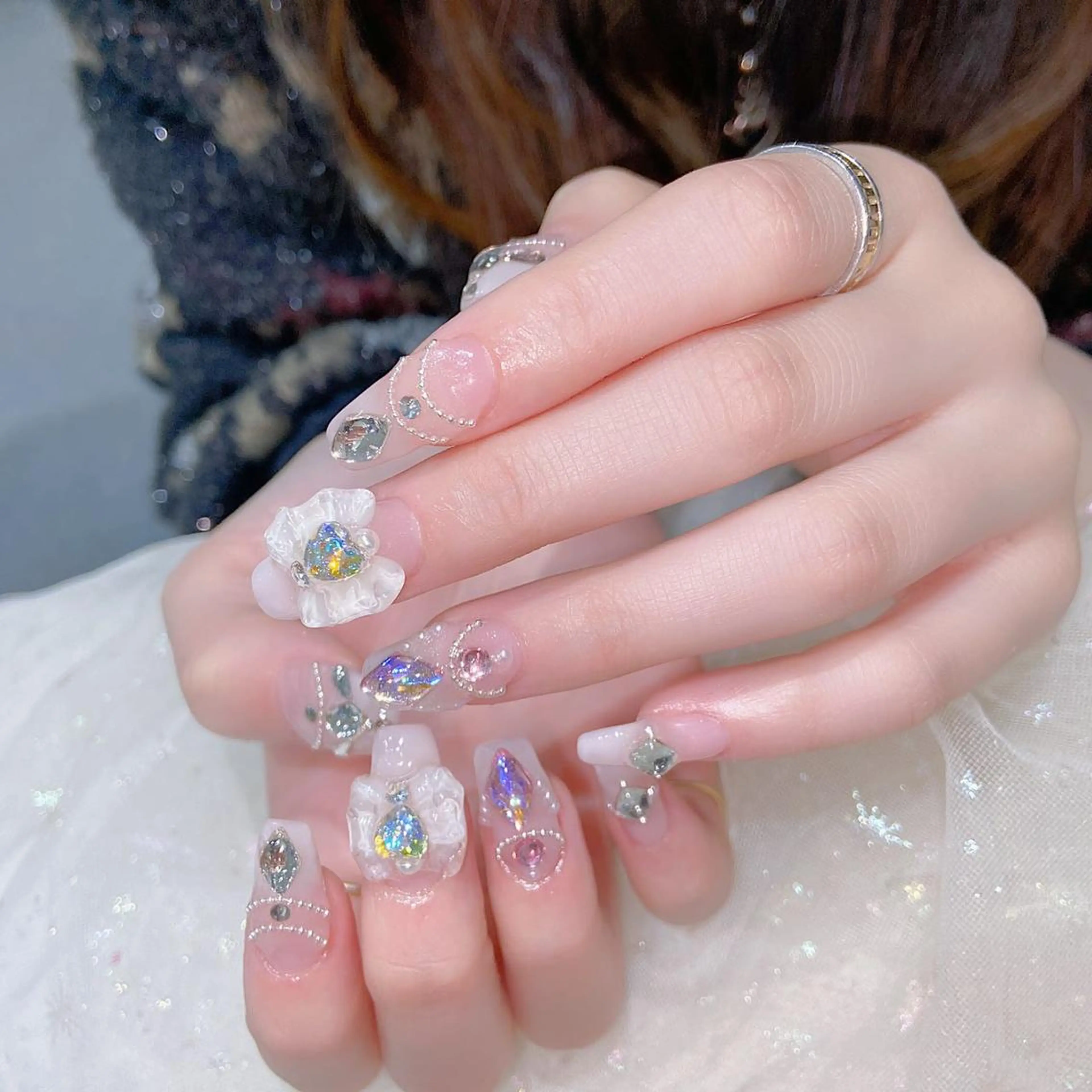 ネイル ハンドネイル Queen's ゆなのネイルデザイン