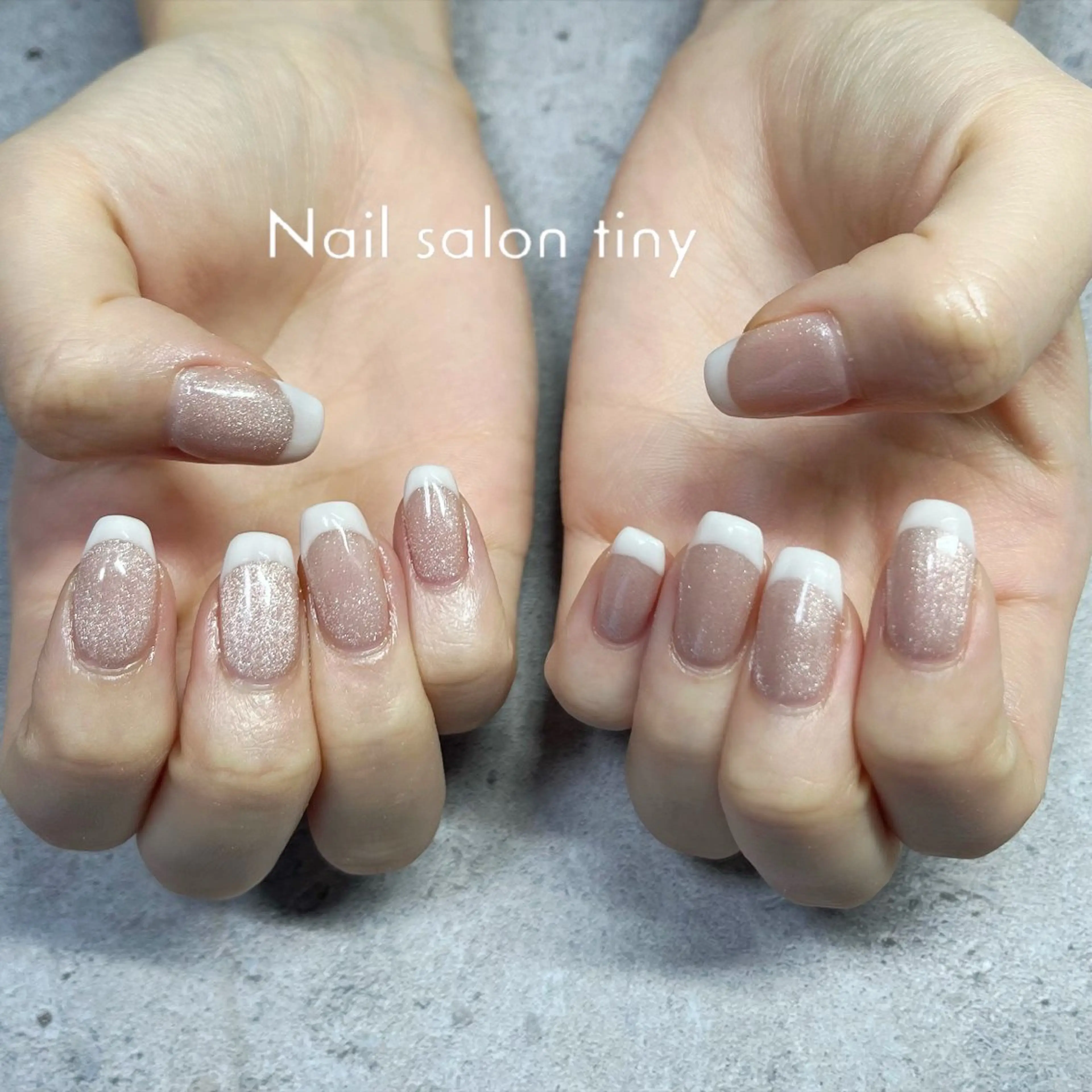 ネイル Nail salon tiny🩵のネイルデザイン
