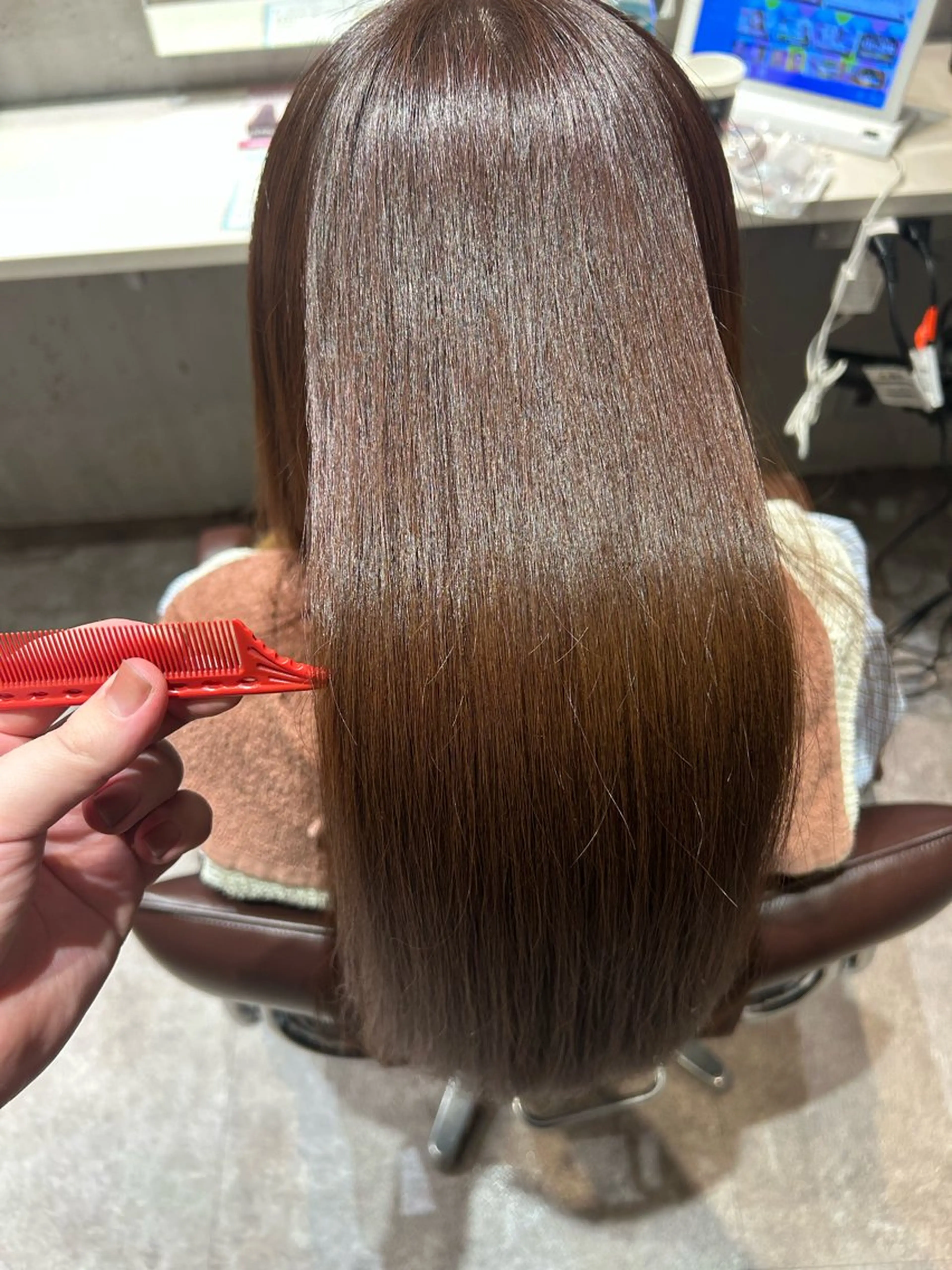 カラー 安田 准太のヘアスタイル