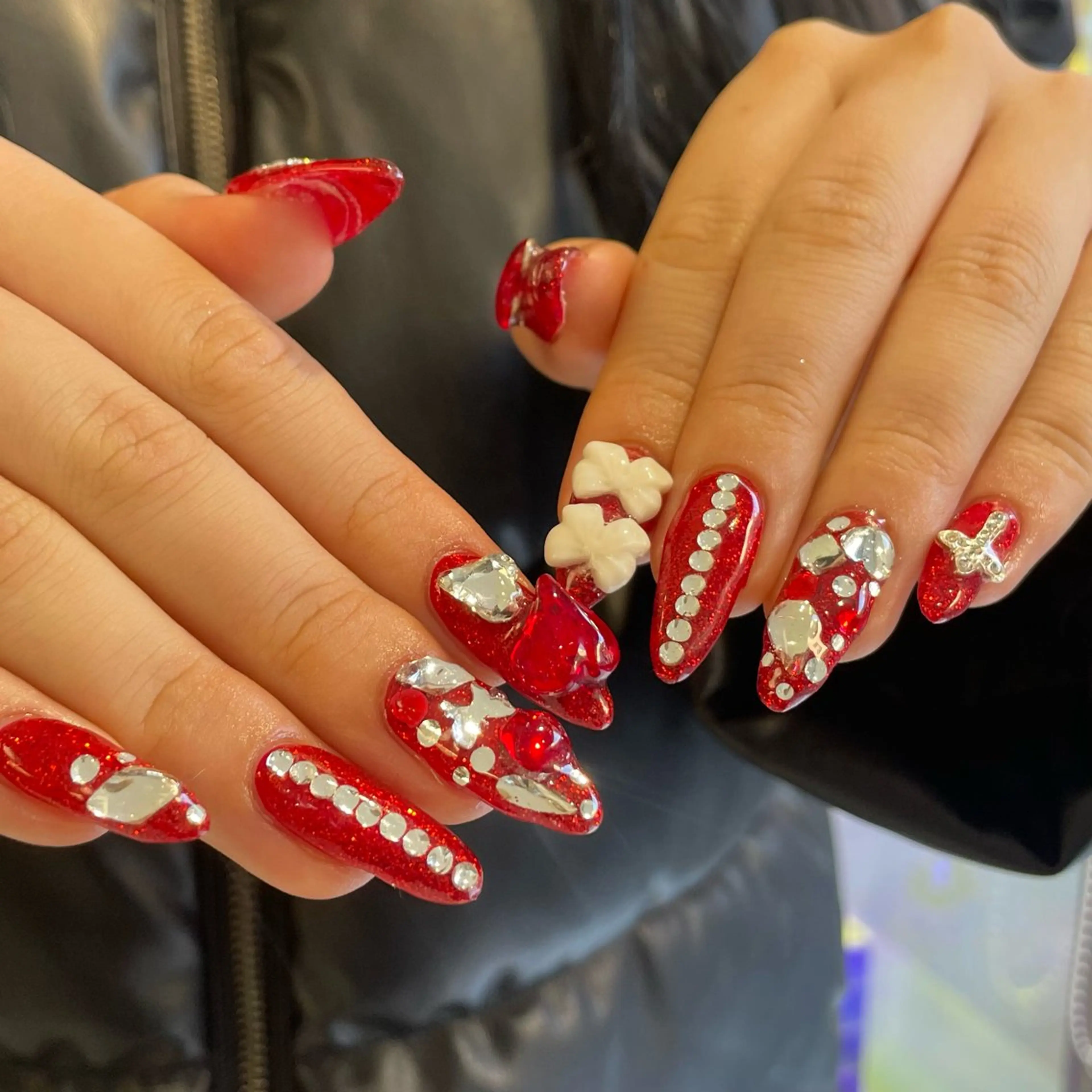 パーツ載せ放題🎀アートネイルの写真