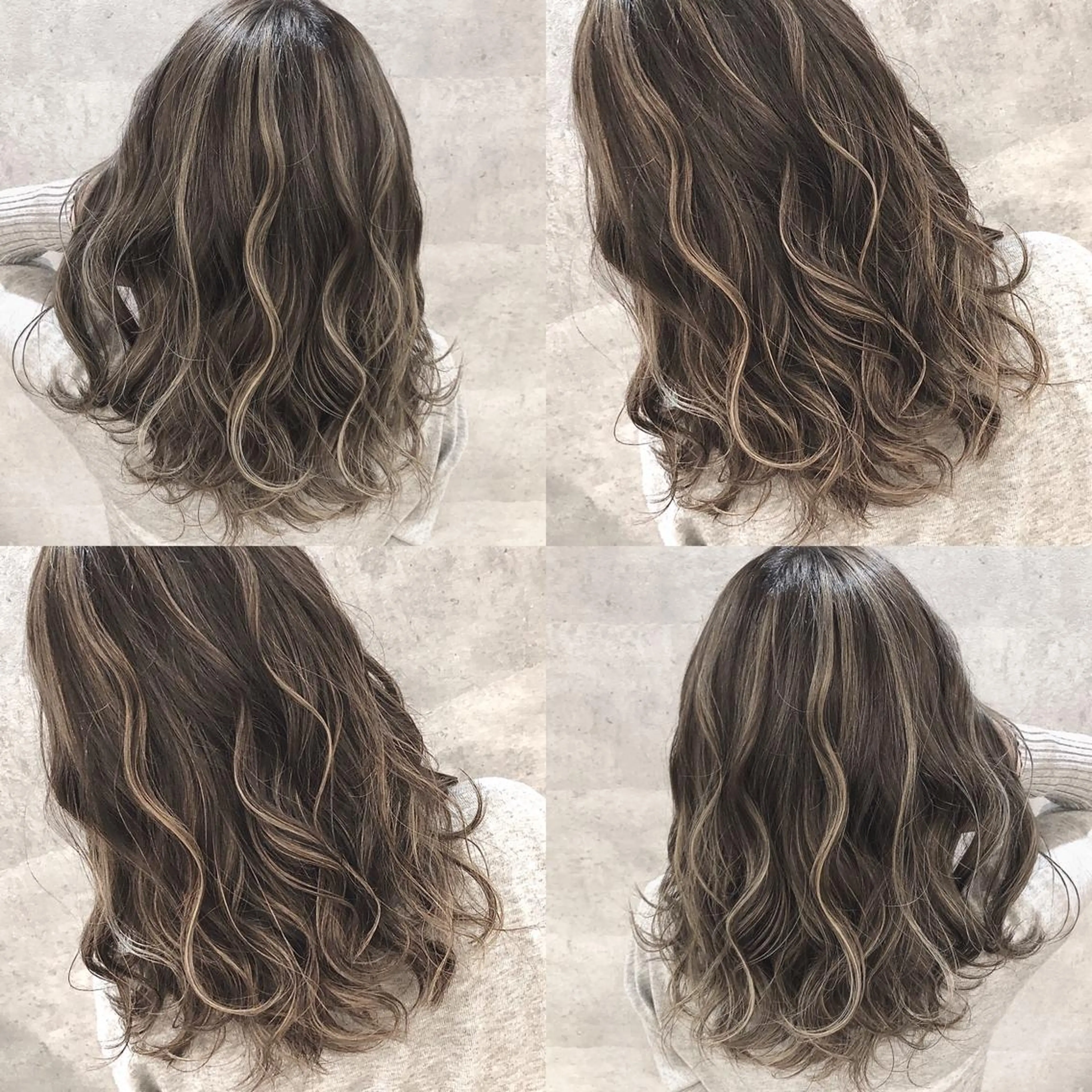 ロング カラー ハイライトカラー ハイライト ✨ハイトーン✨ 濱田知孝のヘアスタイル