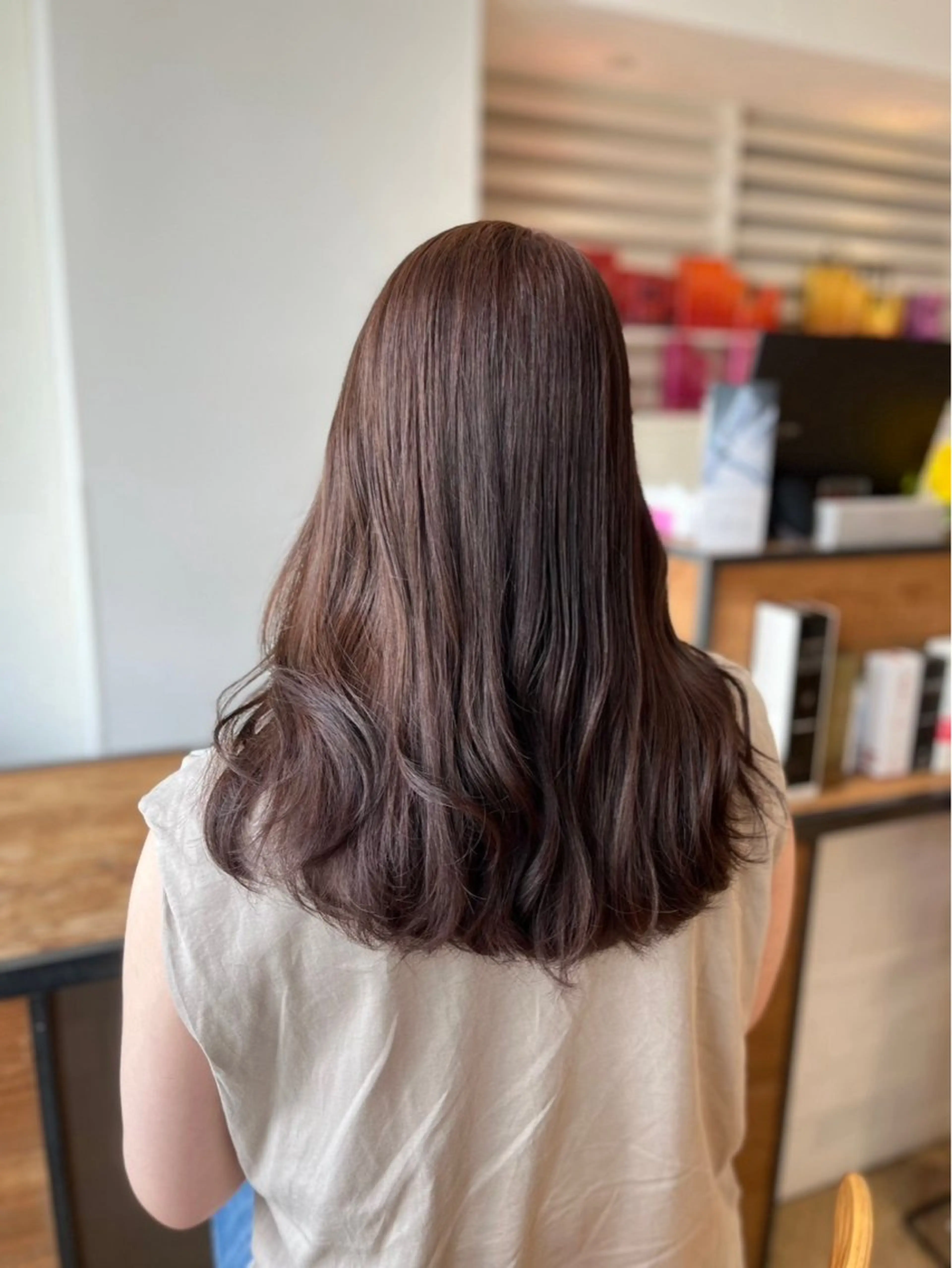 カラー 後藤 明香里のヘアスタイル