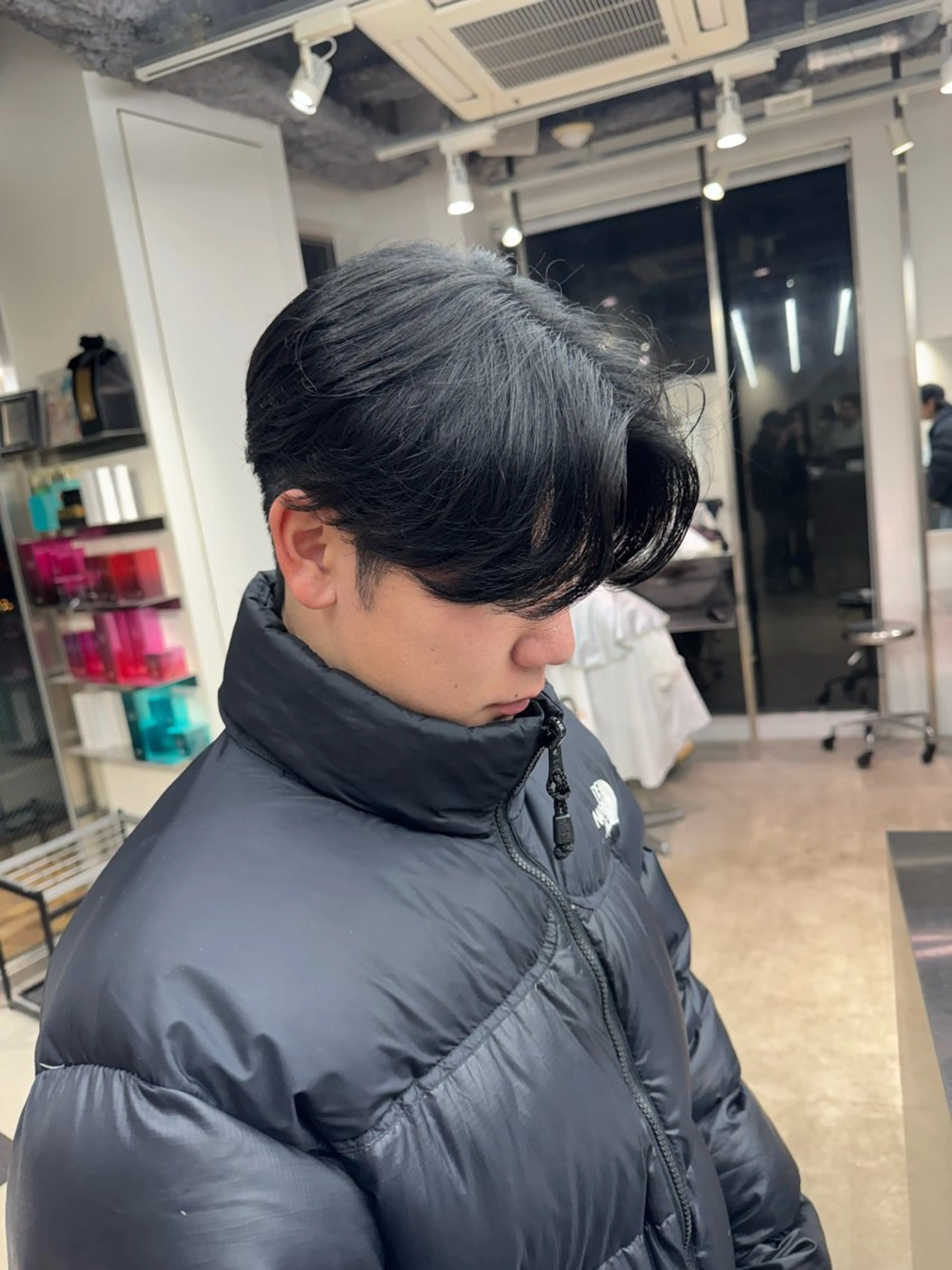 パーマ メンズ メンズパーマ ニュアンスパーマ カット パーマ fifth天神/末廣 和也のヘアスタイル