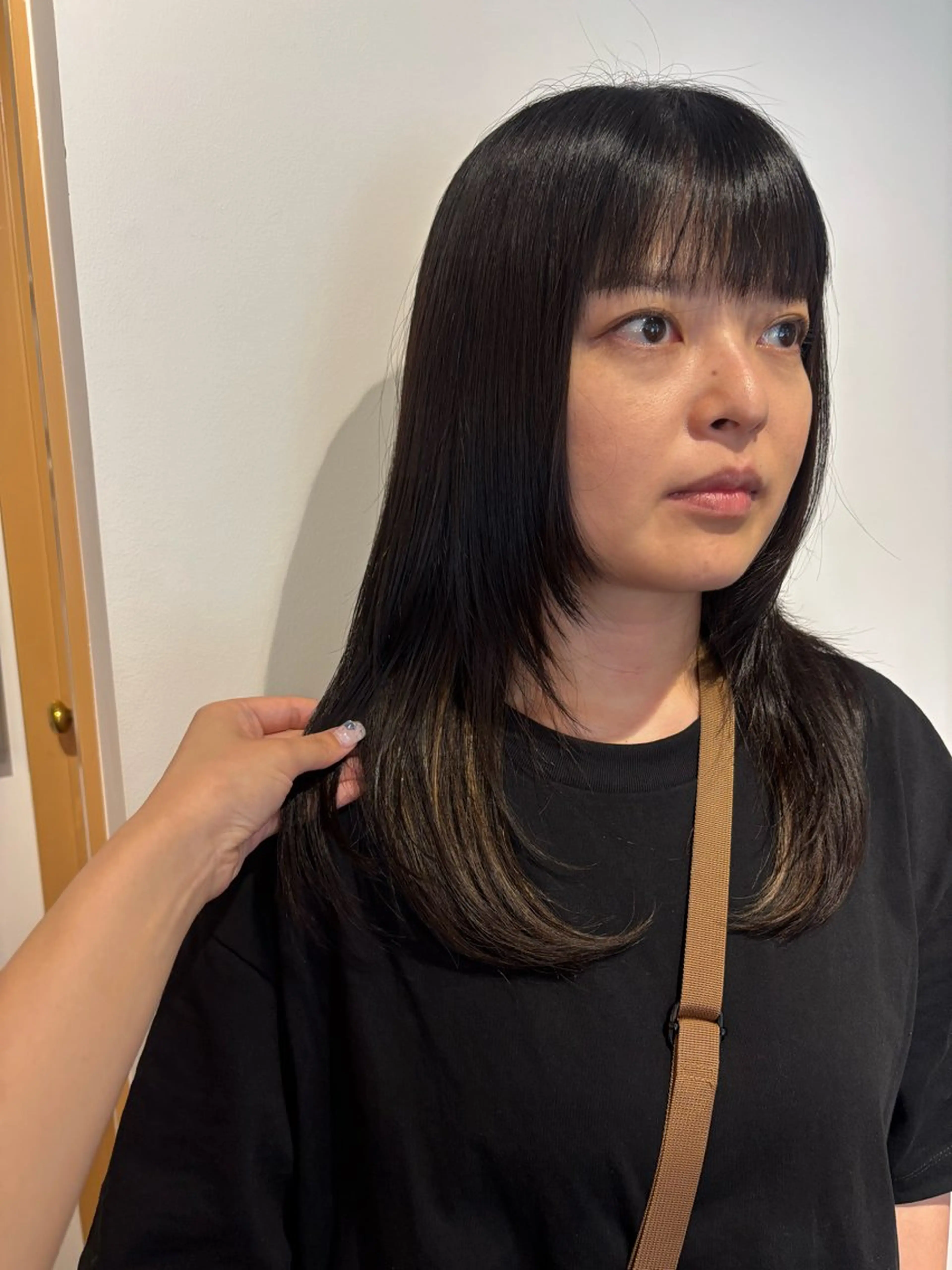 ミディアム カラー インナーカラー レイヤーカット パーマ/ボブ/レイ ヤー💫SUZUKAのヘアスタイル