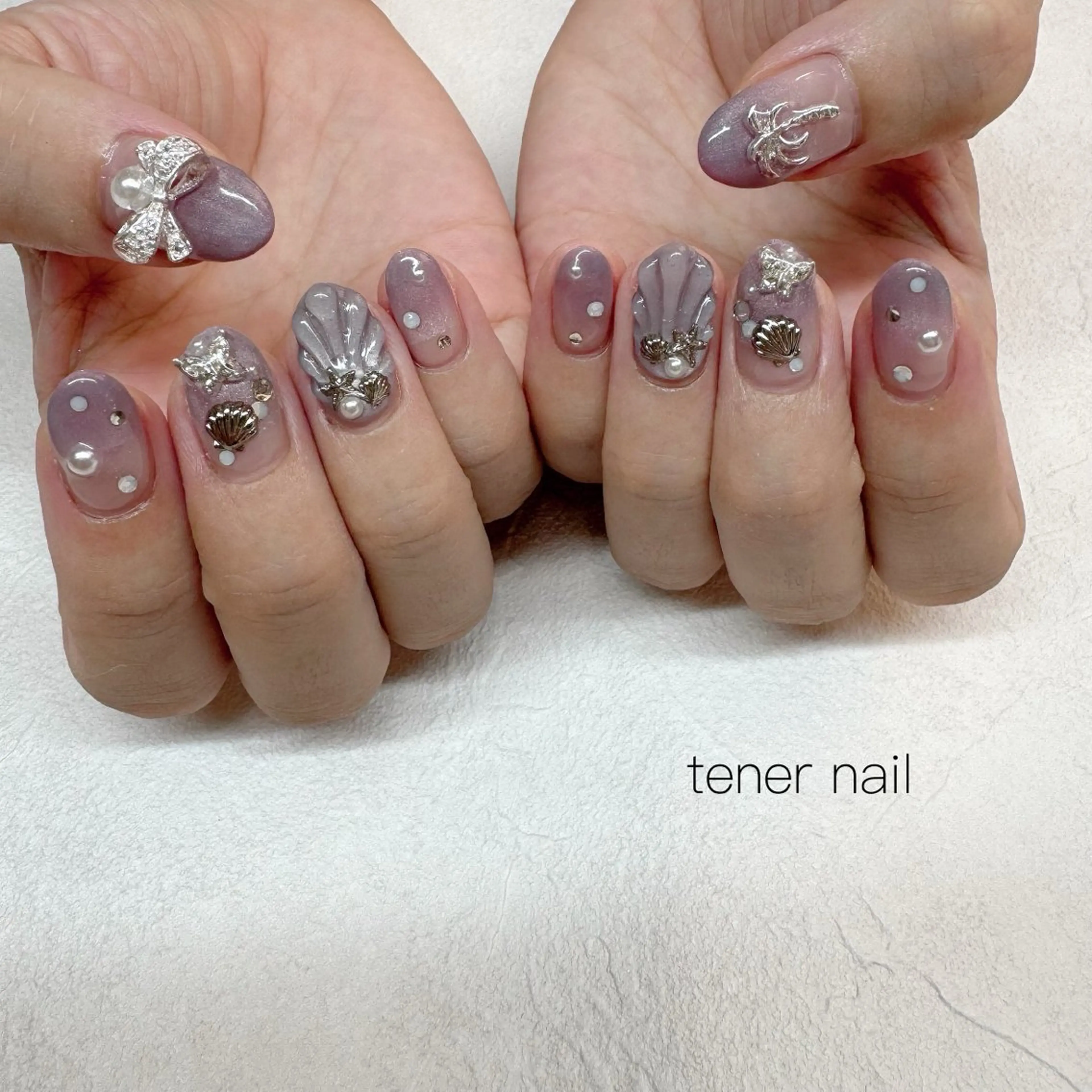 ネイル ワンホンネイル ハンドネイル テネルネイル tener nailのネイルデザイン