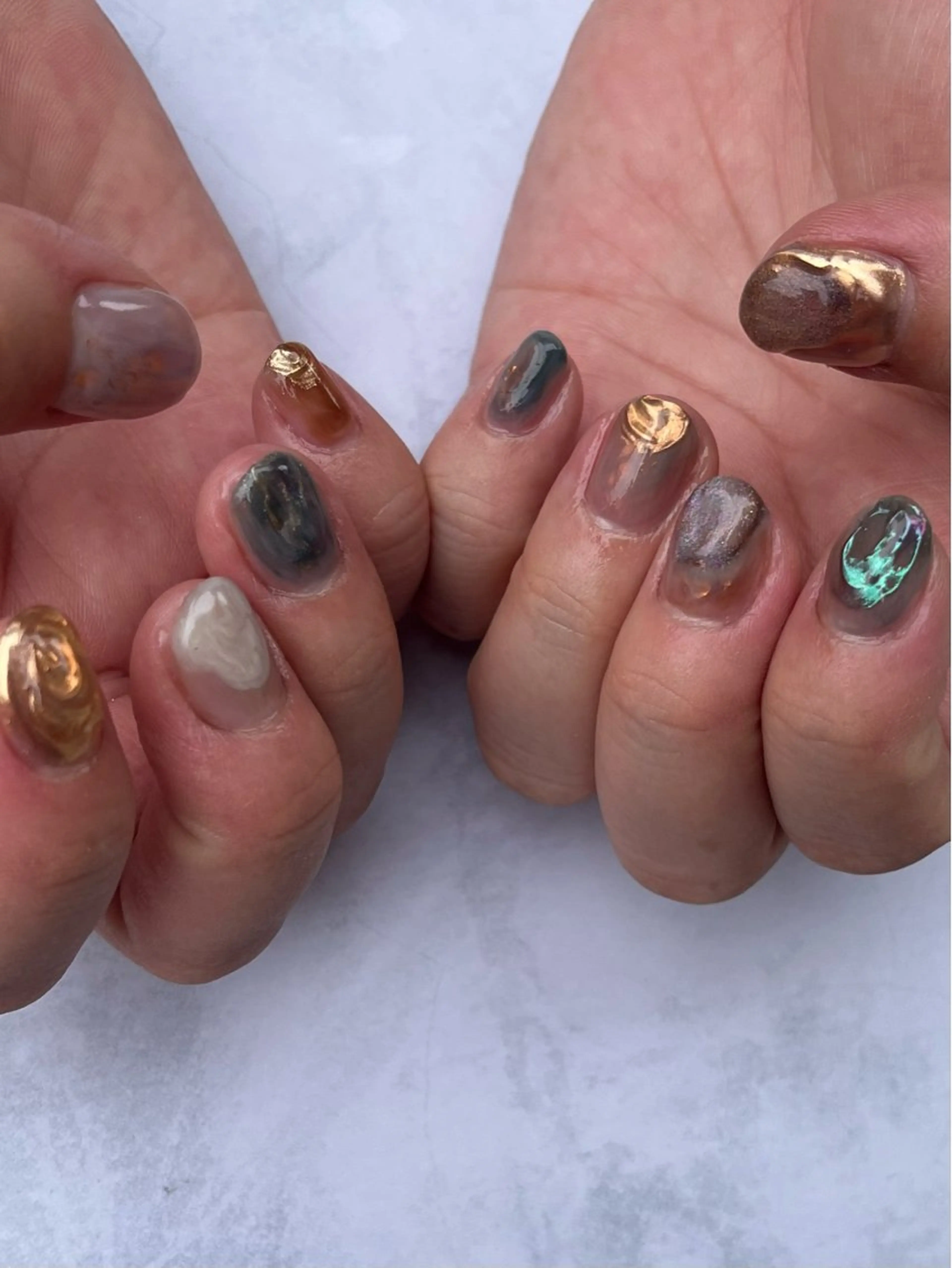 ネイル ハンドネイル ulinail （ウリネイル）のネイルデザイン