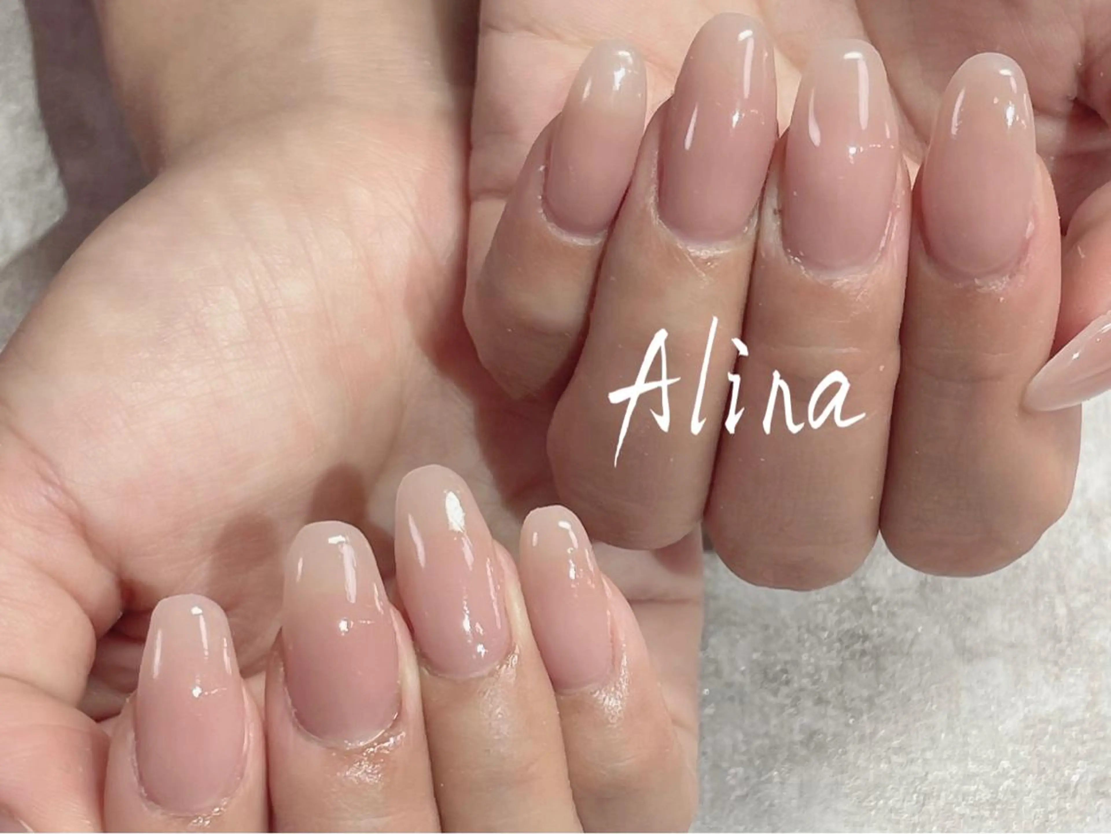 [長さだし１０本]ワンカラーorラメグラデーション9500円→7980円の写真