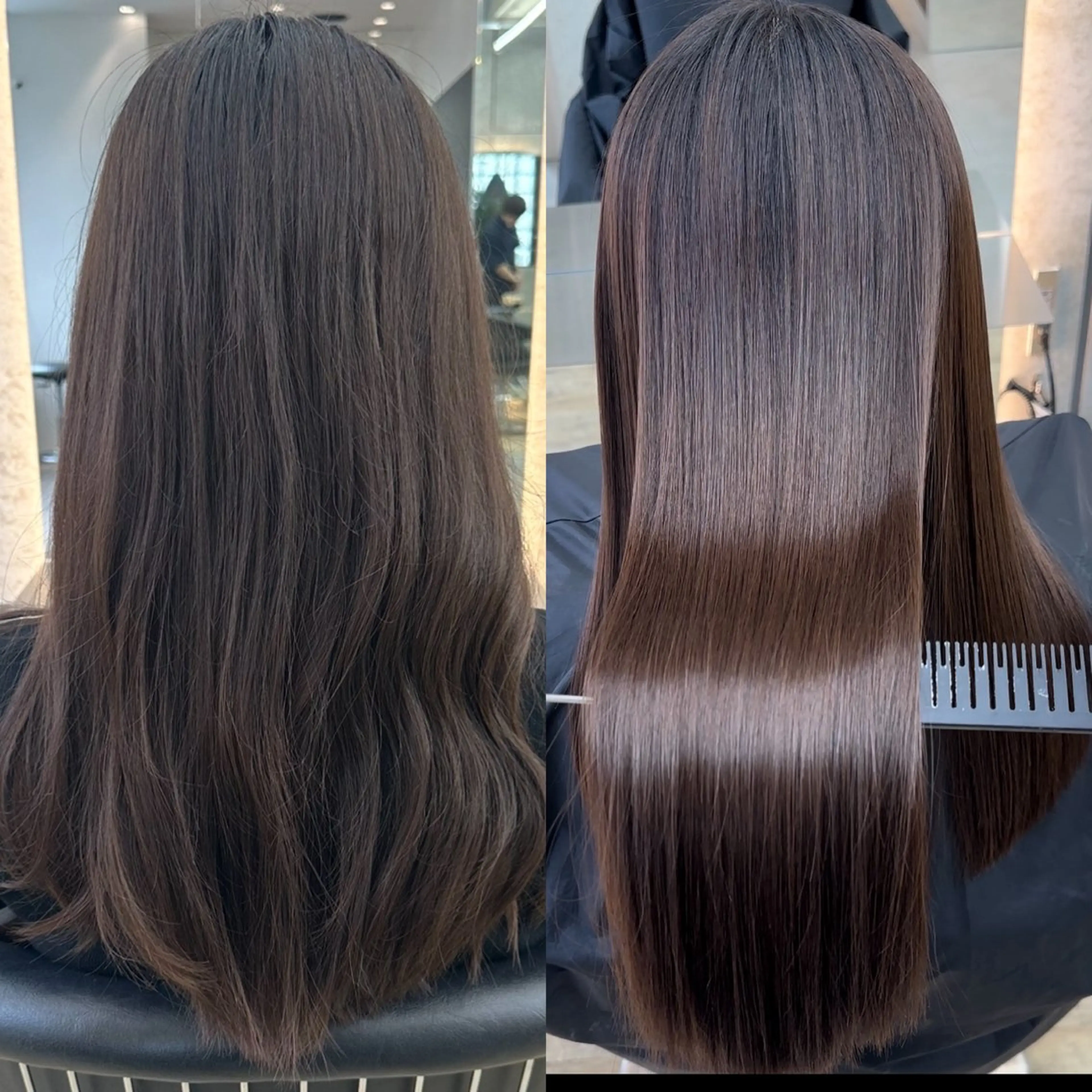 ロング カット 縮毛矯正 トリートメント サロウィン銀座RAYⅡ所属・❣️髪質改善/ 美髪矯正/沼座悠人のヘアスタイル