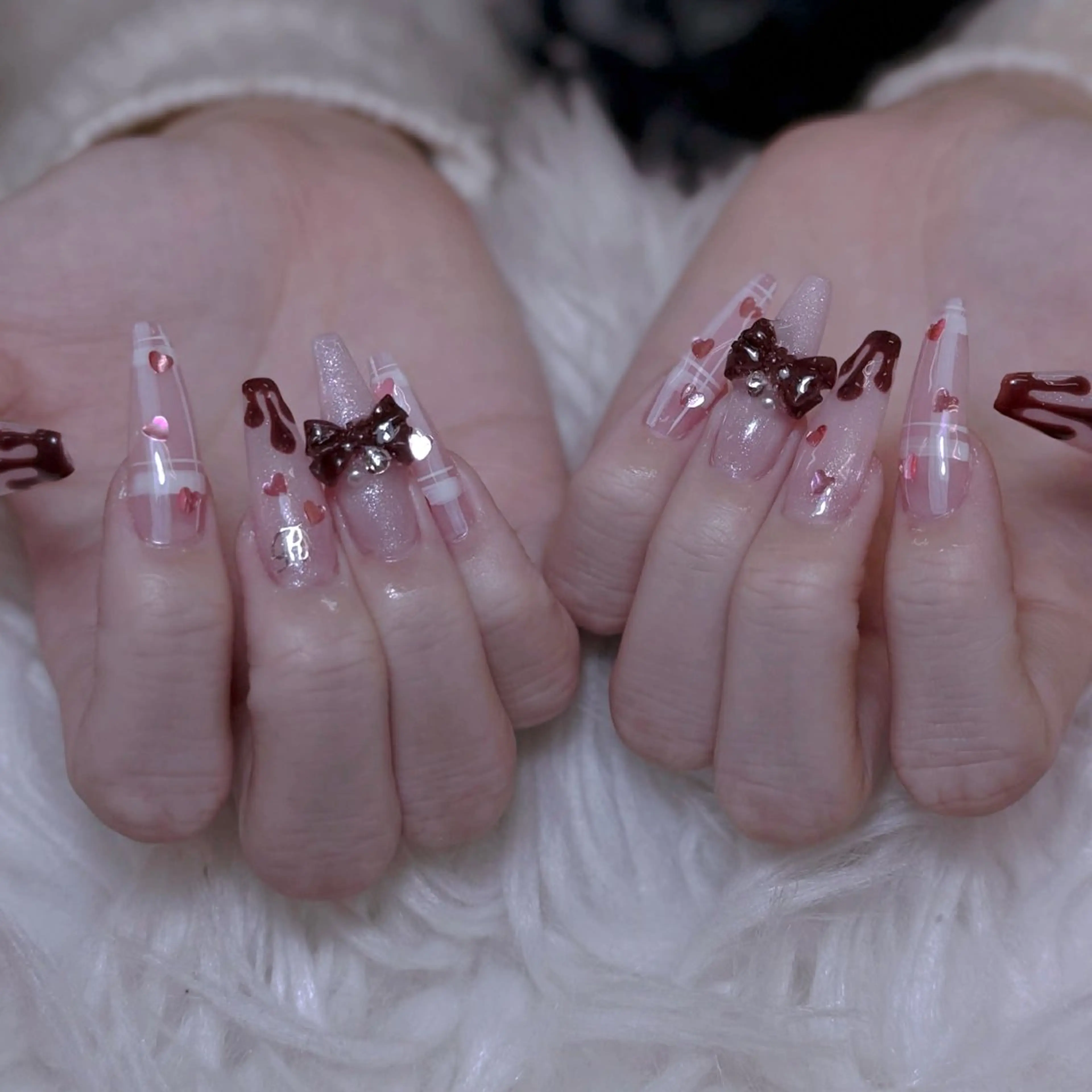 ネイル ハンドネイル ANH NAIL ゴテゴテ専門店💎のネイルデザイン