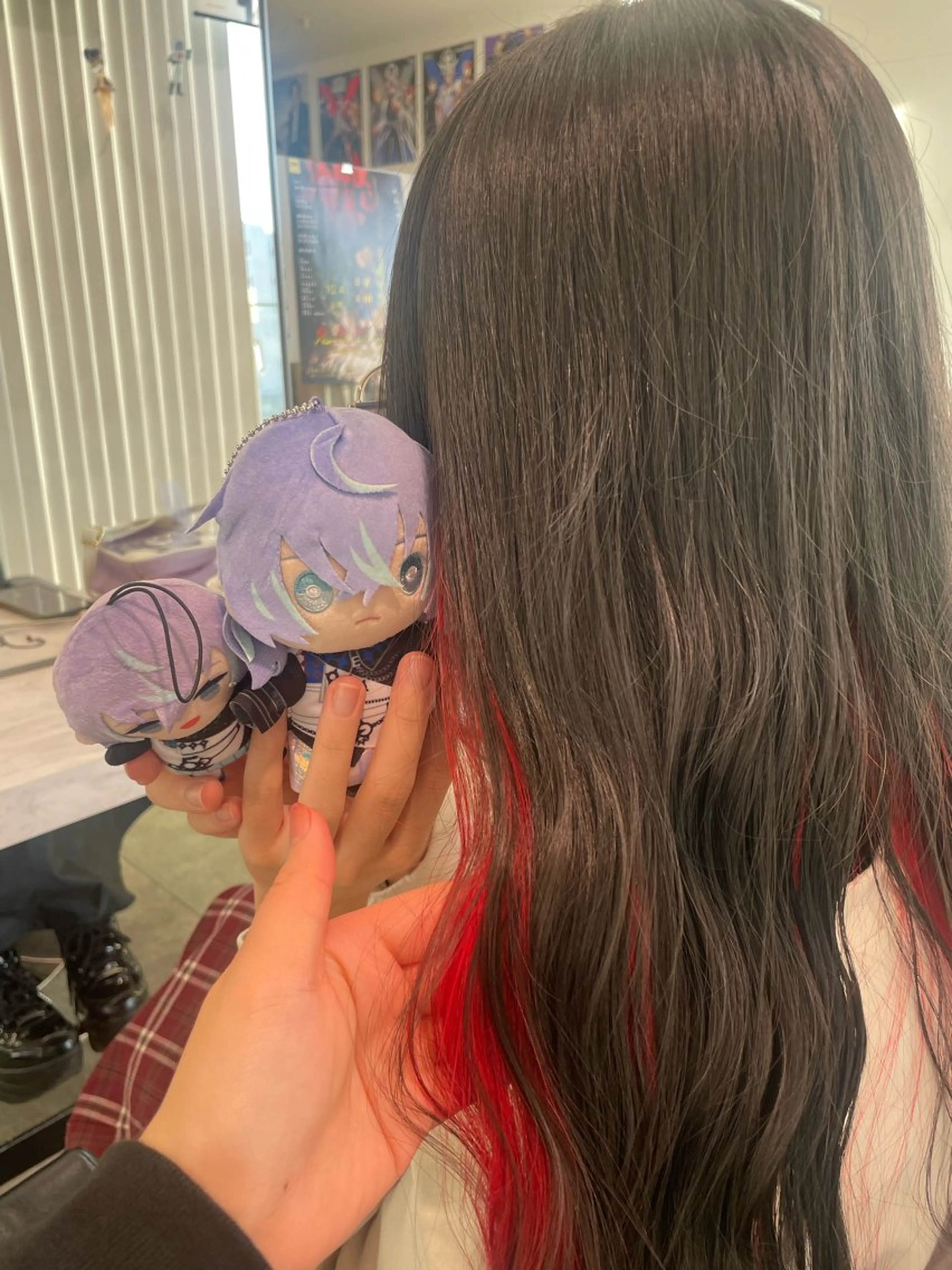 ロング 💖推しカラー💖 オタク美容師✂ゆづきのヘアスタイル