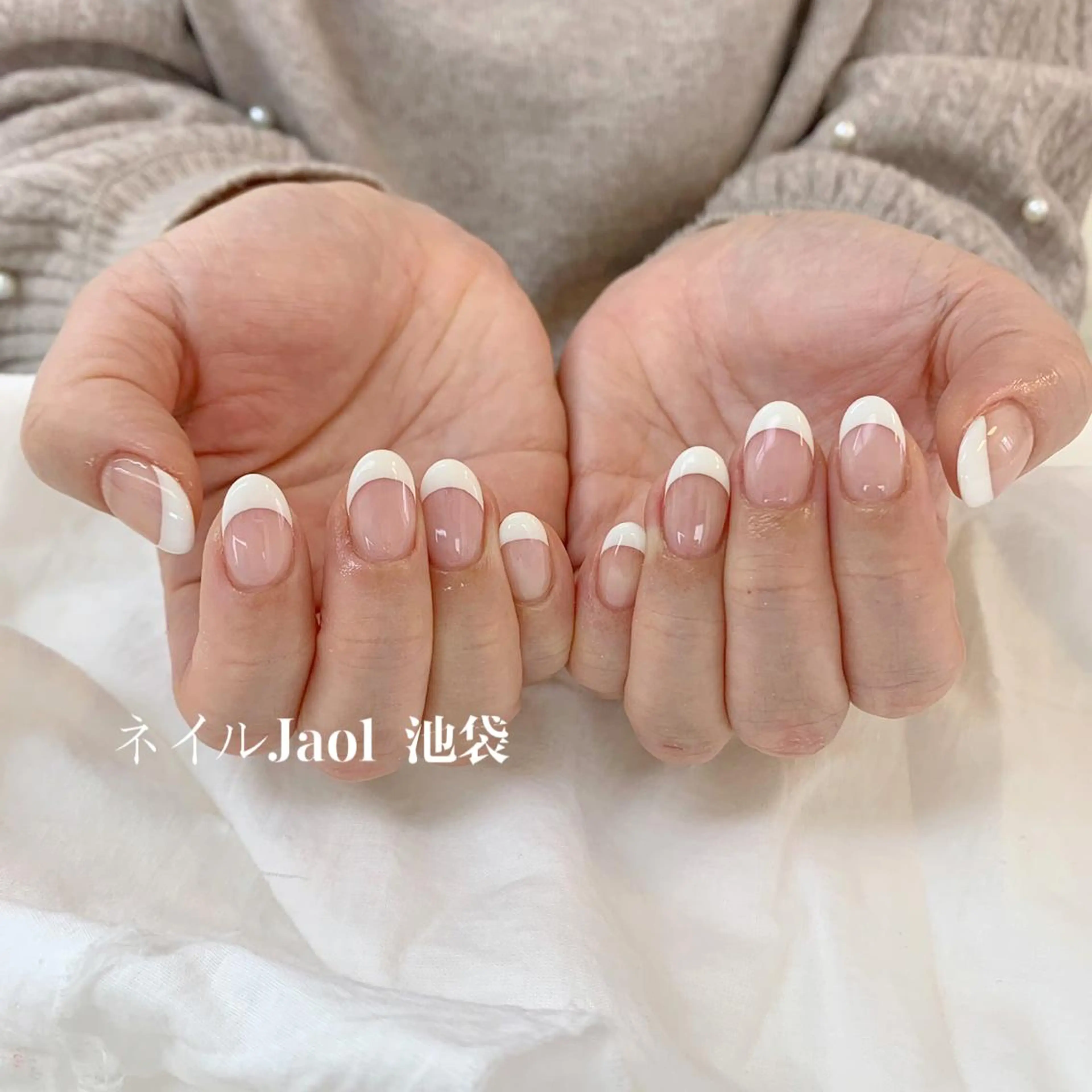 ミディアム ハンドネイル ネイルJaol 池袋のネイルデザイン