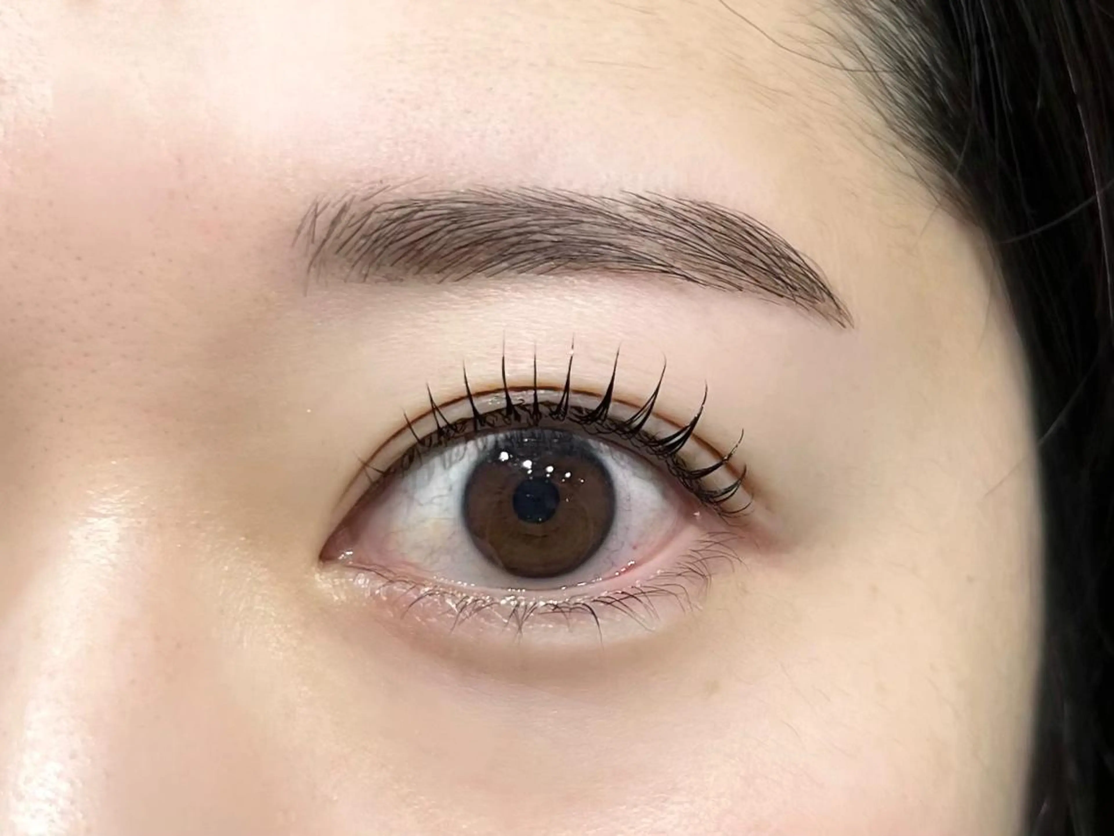 【 NEW 】アイブロウWAXスタイリング+パリジェンヌラッシュリフト¥10000+指名料¥300 ※オフ不可※の写真