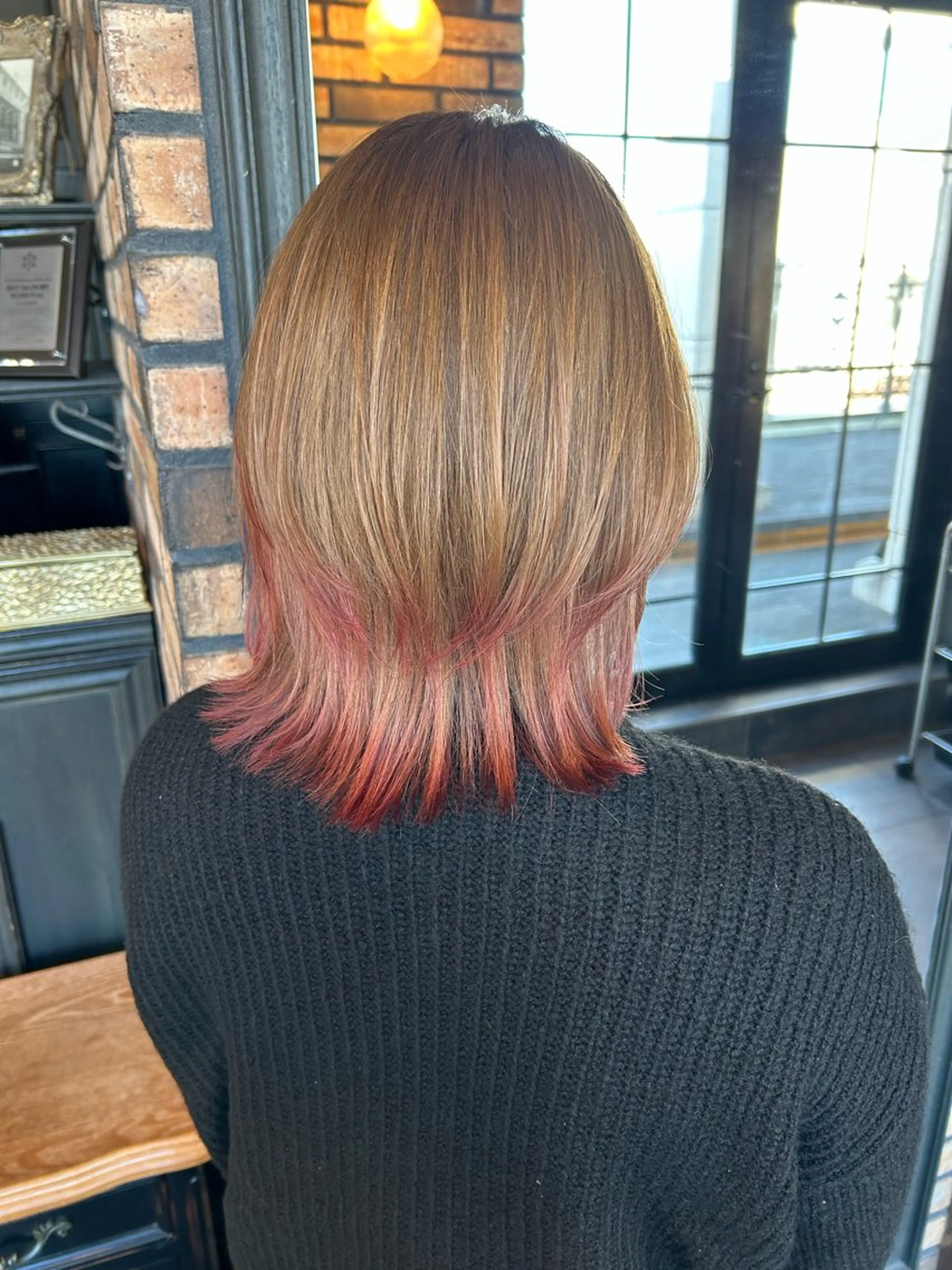 ミディアム カラー 【透明感カラー】 harunaのヘアスタイル