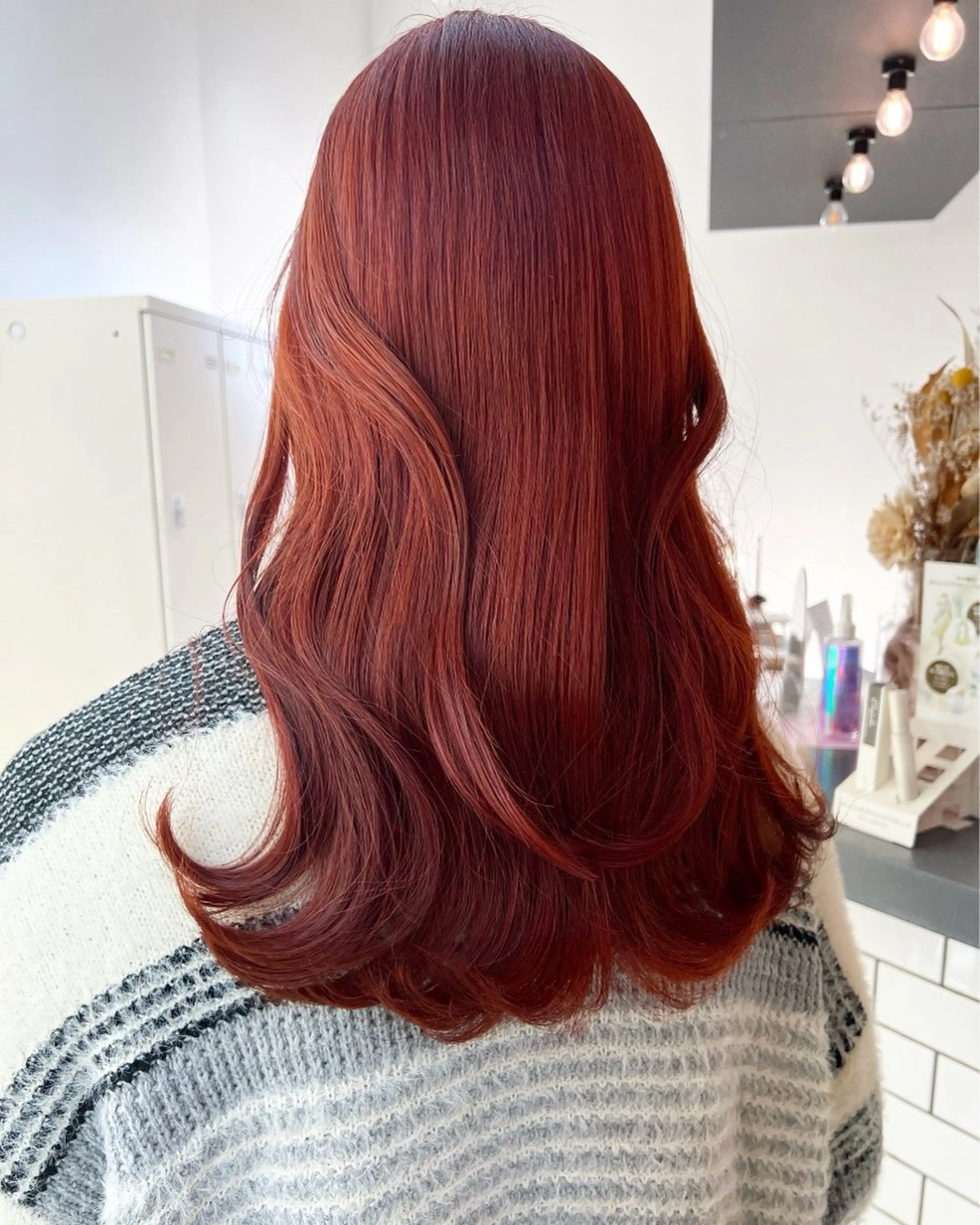 ロング カラー 縮毛メンズカット モデル募集レオンのヘアスタイル