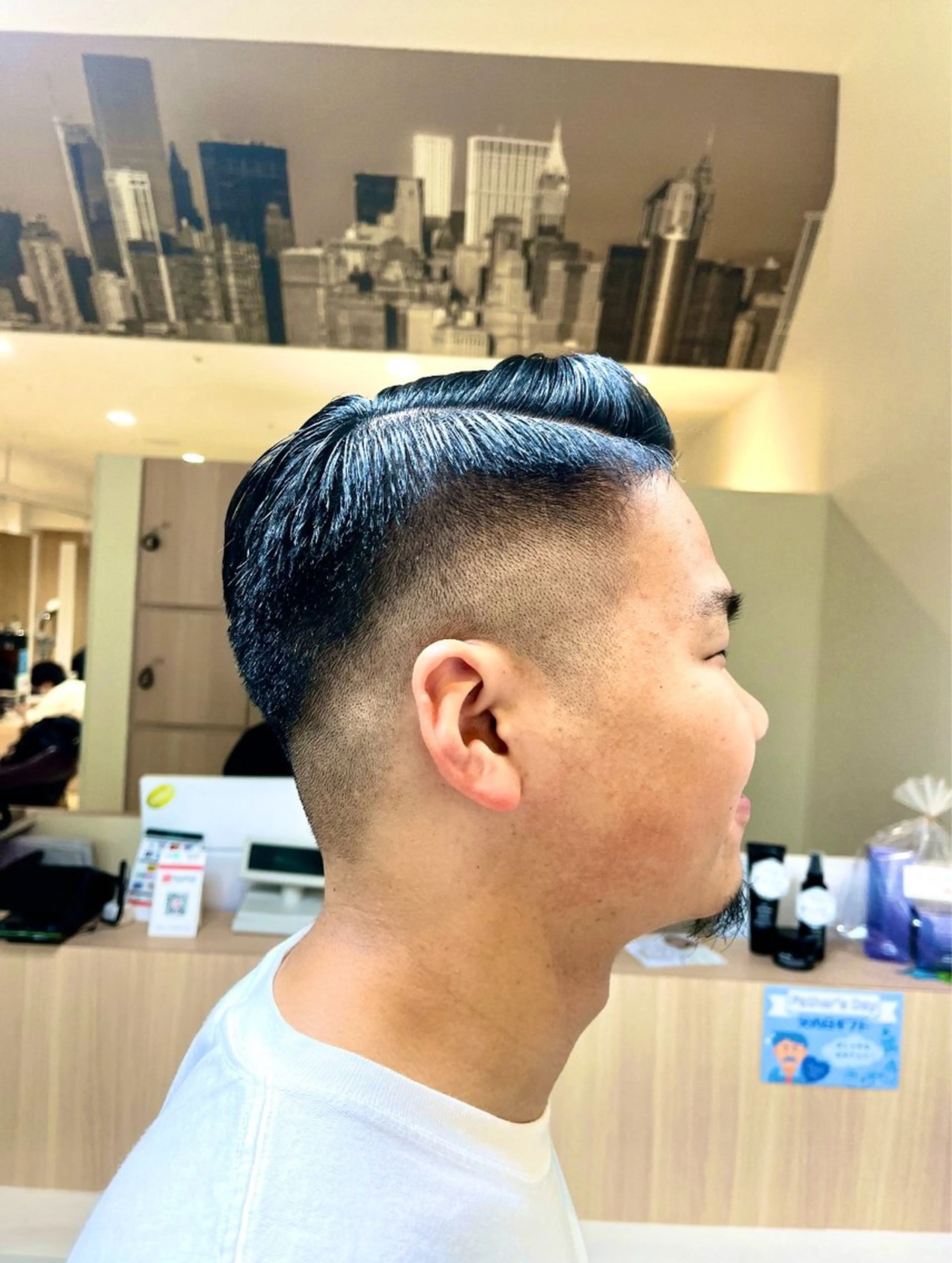 メンズ フェードカット メンズカット／パーマ 牛尾丈のヘアスタイル