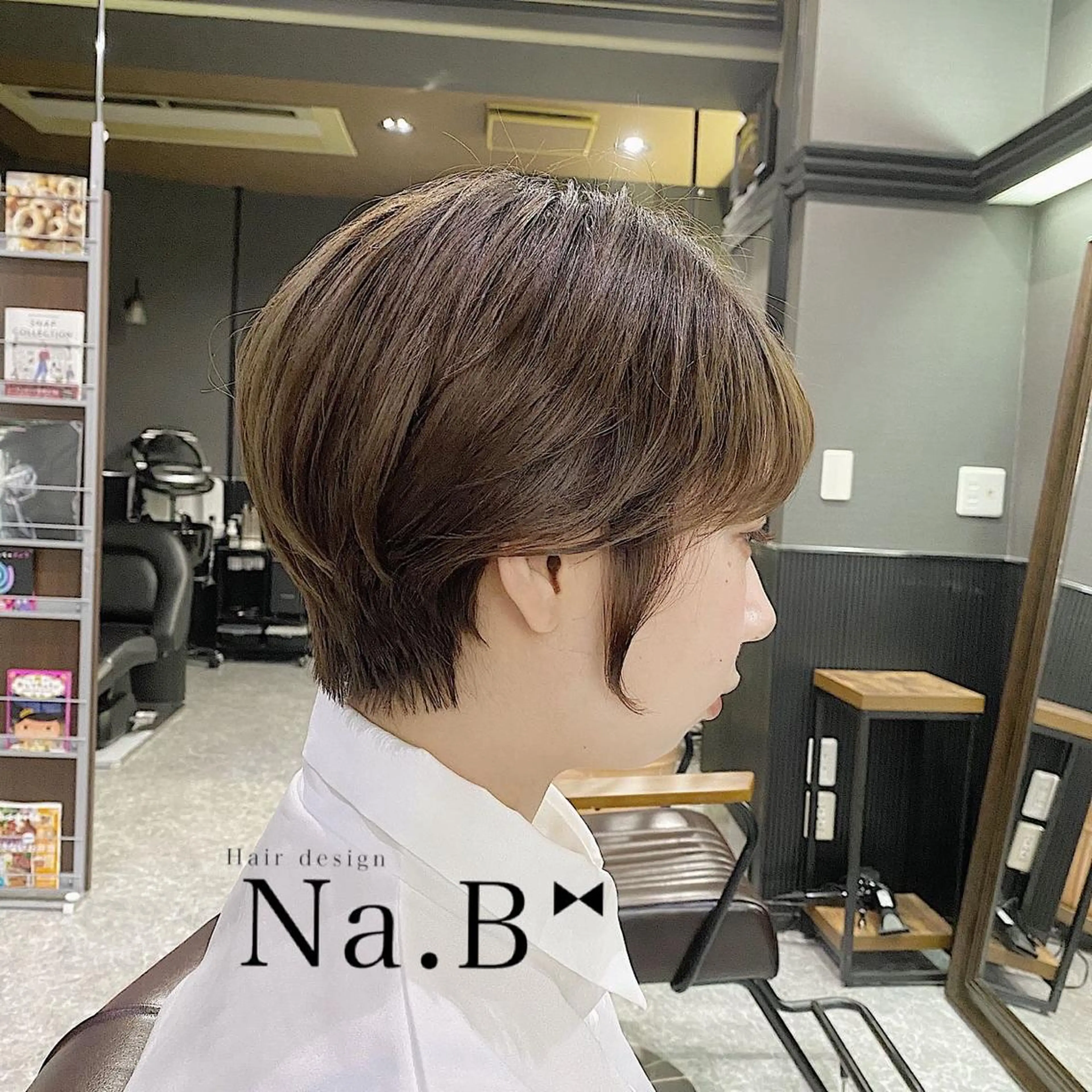 ショート Hair design Na.B所属・ジユン 지윤のヘアスタイル