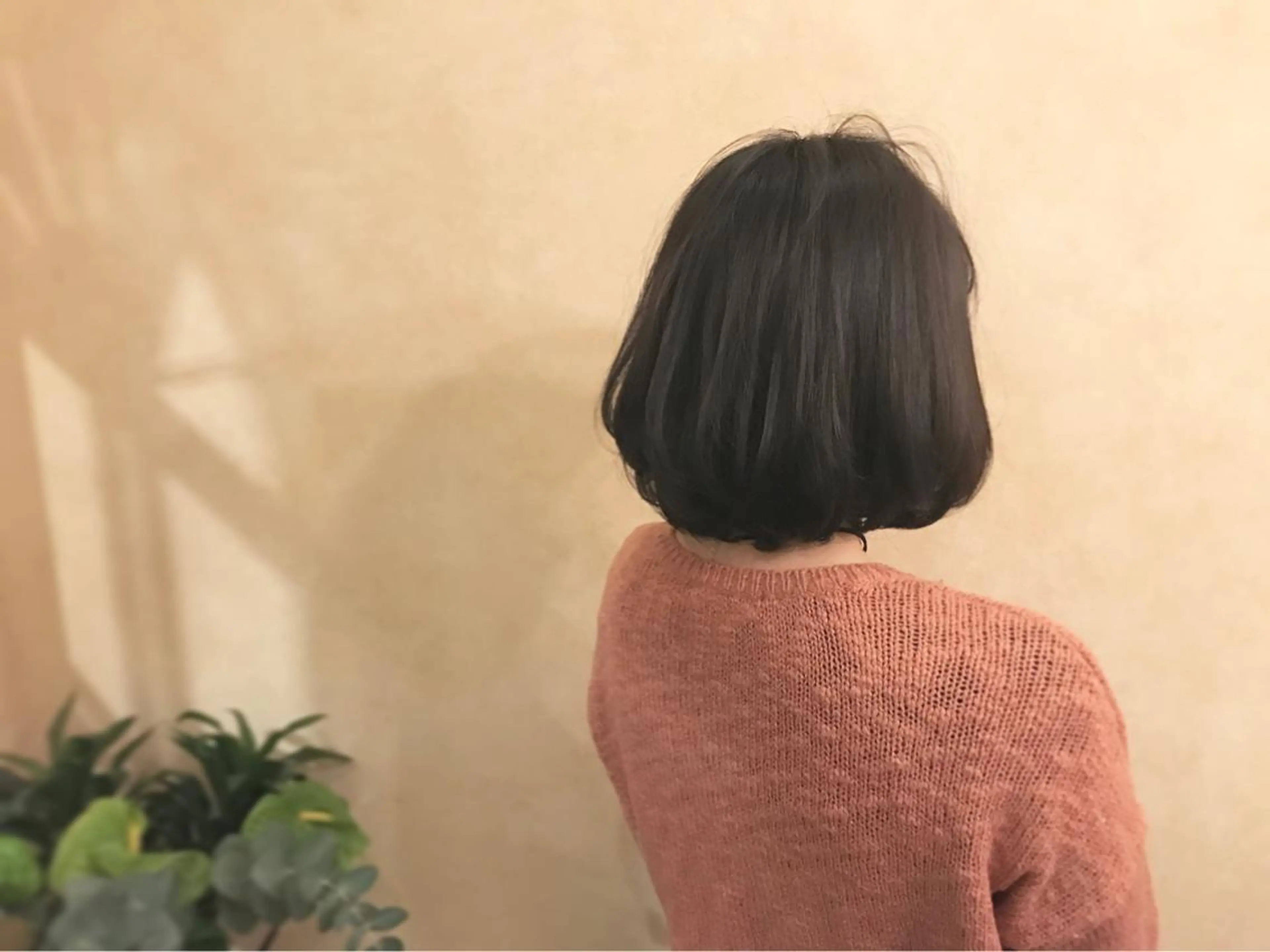 ミディアム カラー パーマ ヘアアレンジ ワンレンボブ ボブ 前田 敬太のヘアスタイル