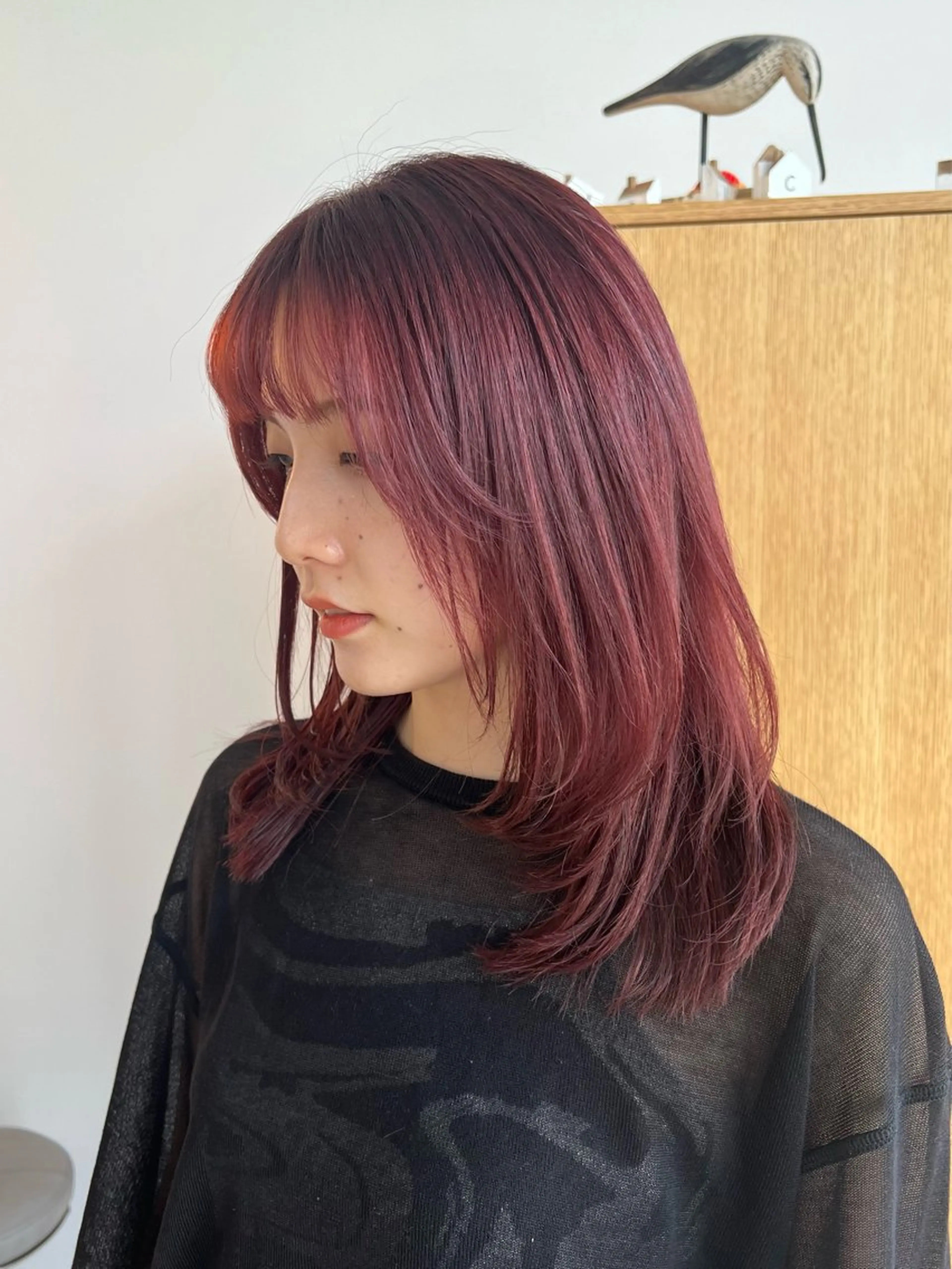 カラー ヘアカラー Misaki / ruen 艶カラーのヘアスタイル