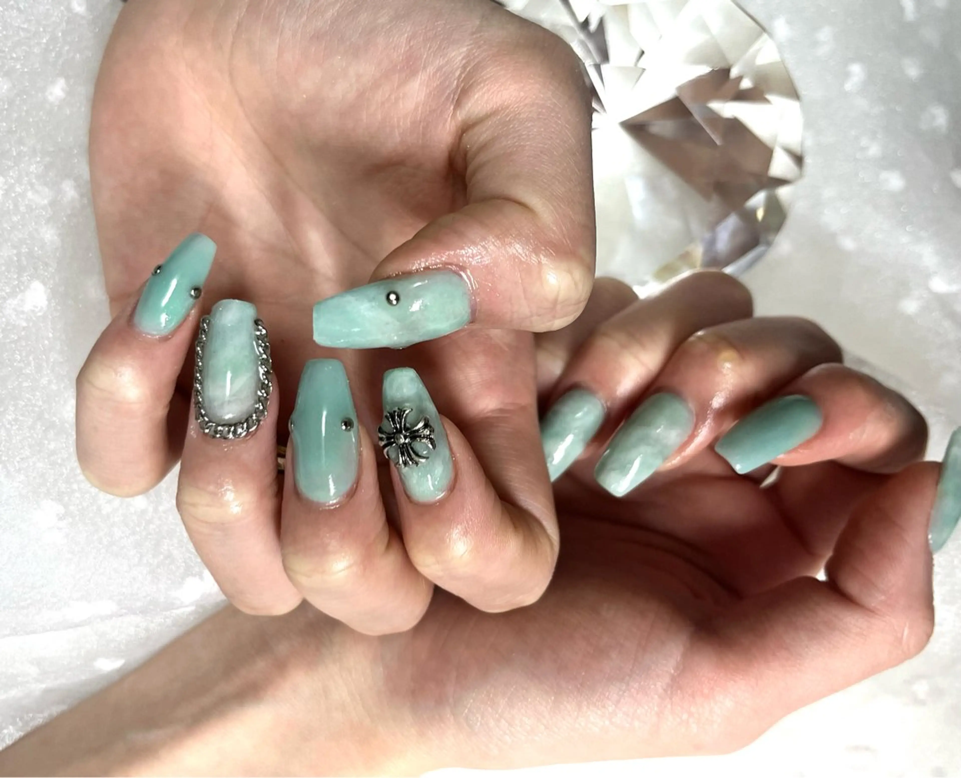 ネイル スカルプネイル plaisir プレジールネイルのネイルデザイン